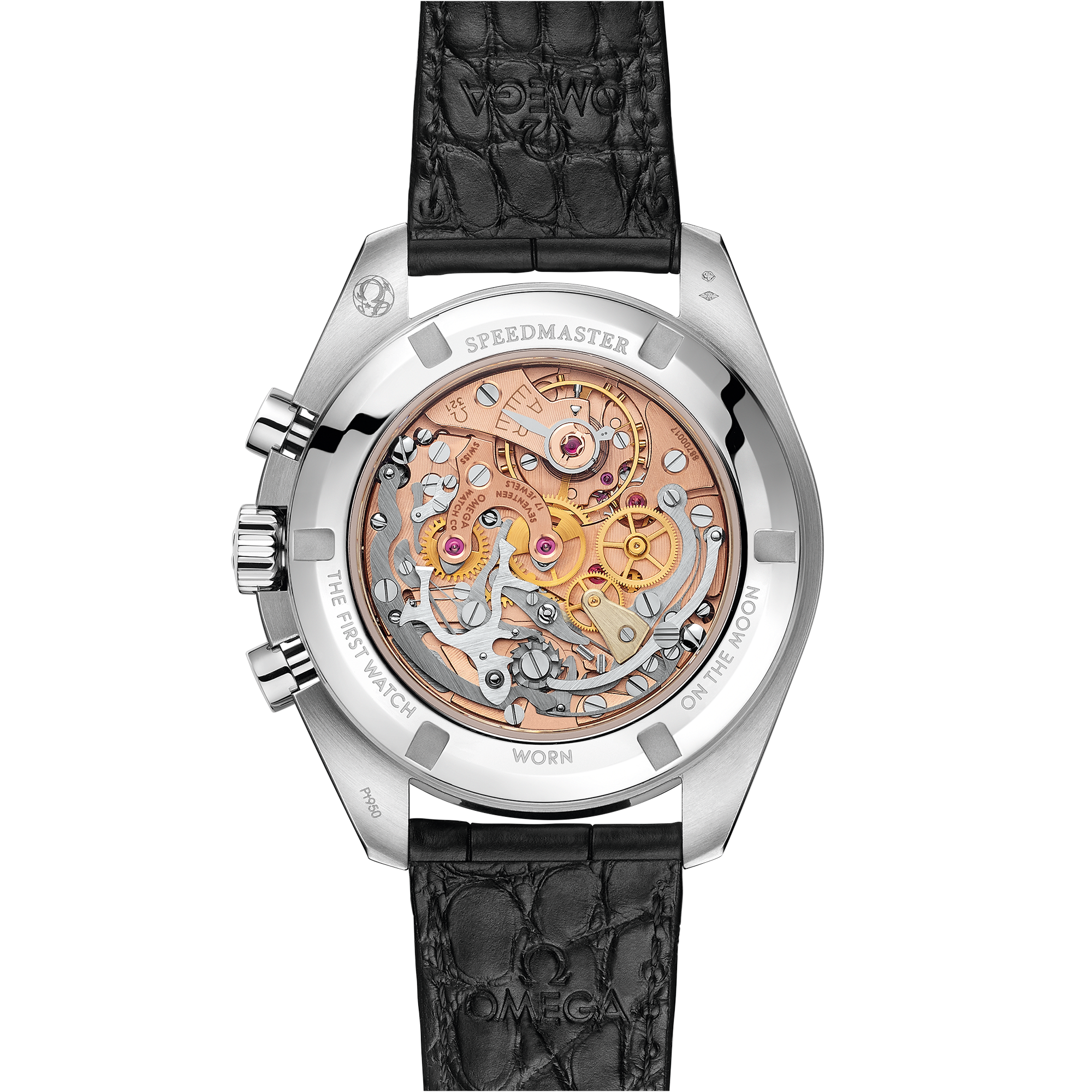 Speedmaster Professional Moonwatch Platinum Black Dial 42mm Product Image 2