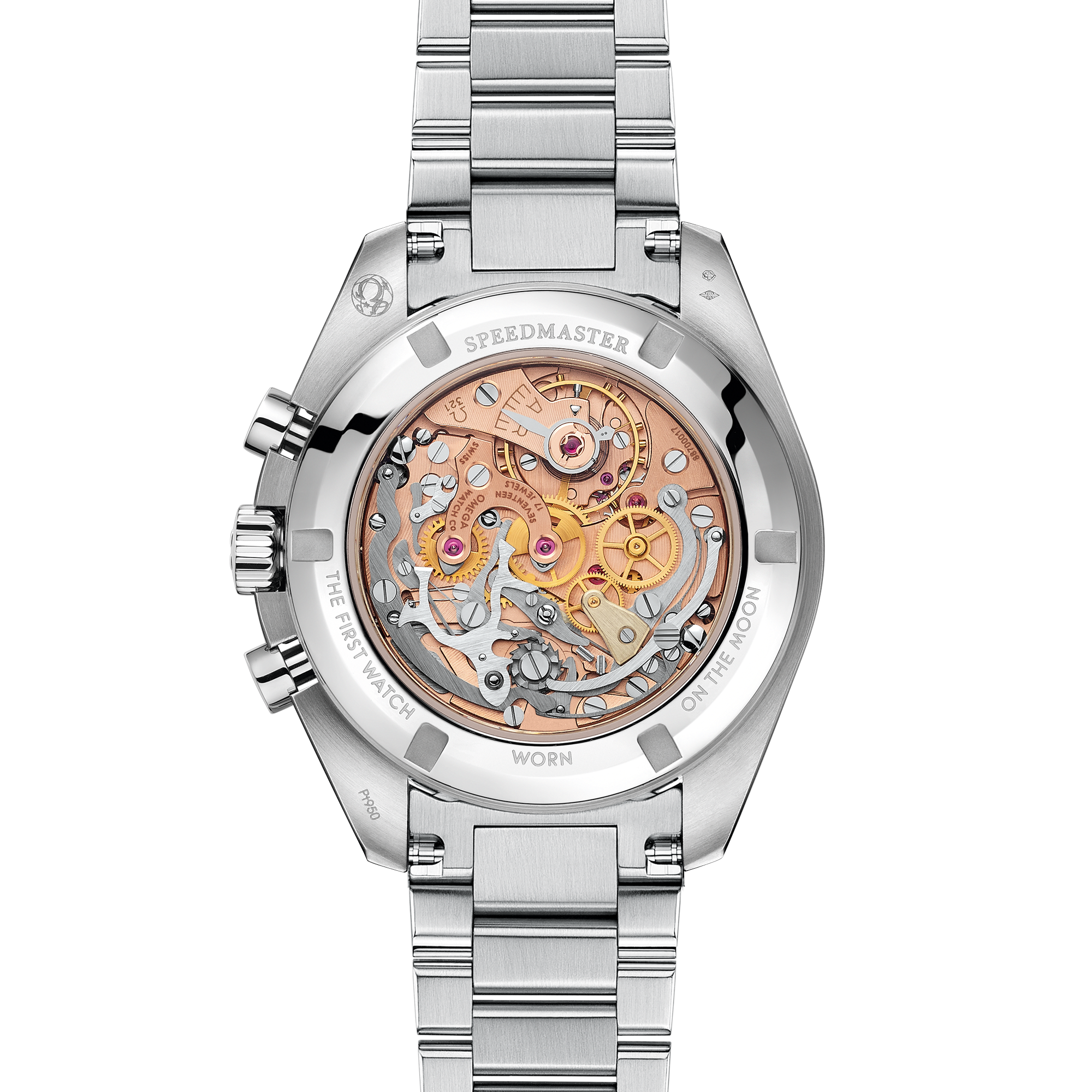 Speedmaster Professional Moonwatch Platinum Black Dial 42mm Product Image 2