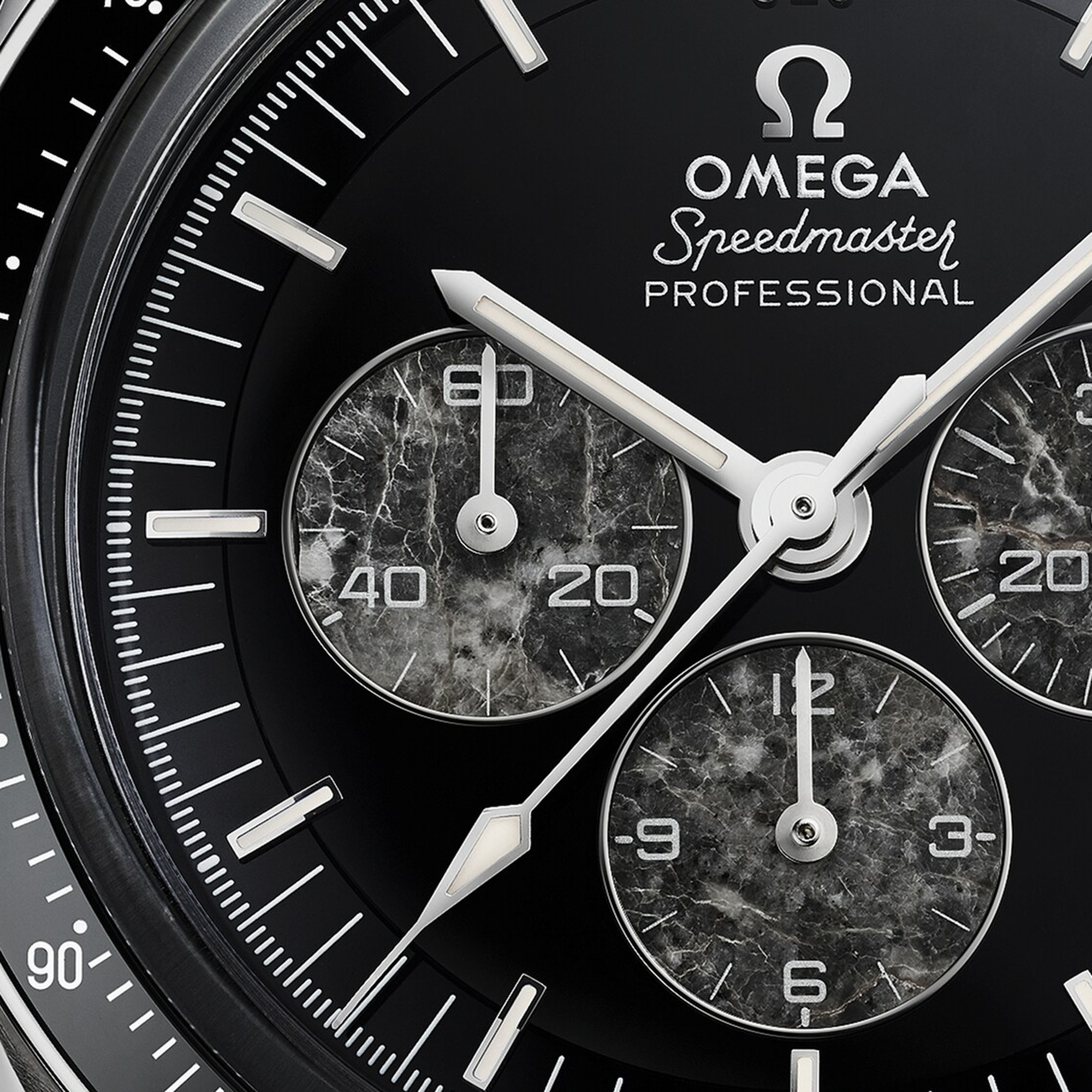 Speedmaster Professional Moonwatch Platinum Black Dial 42mm Product Image 3
