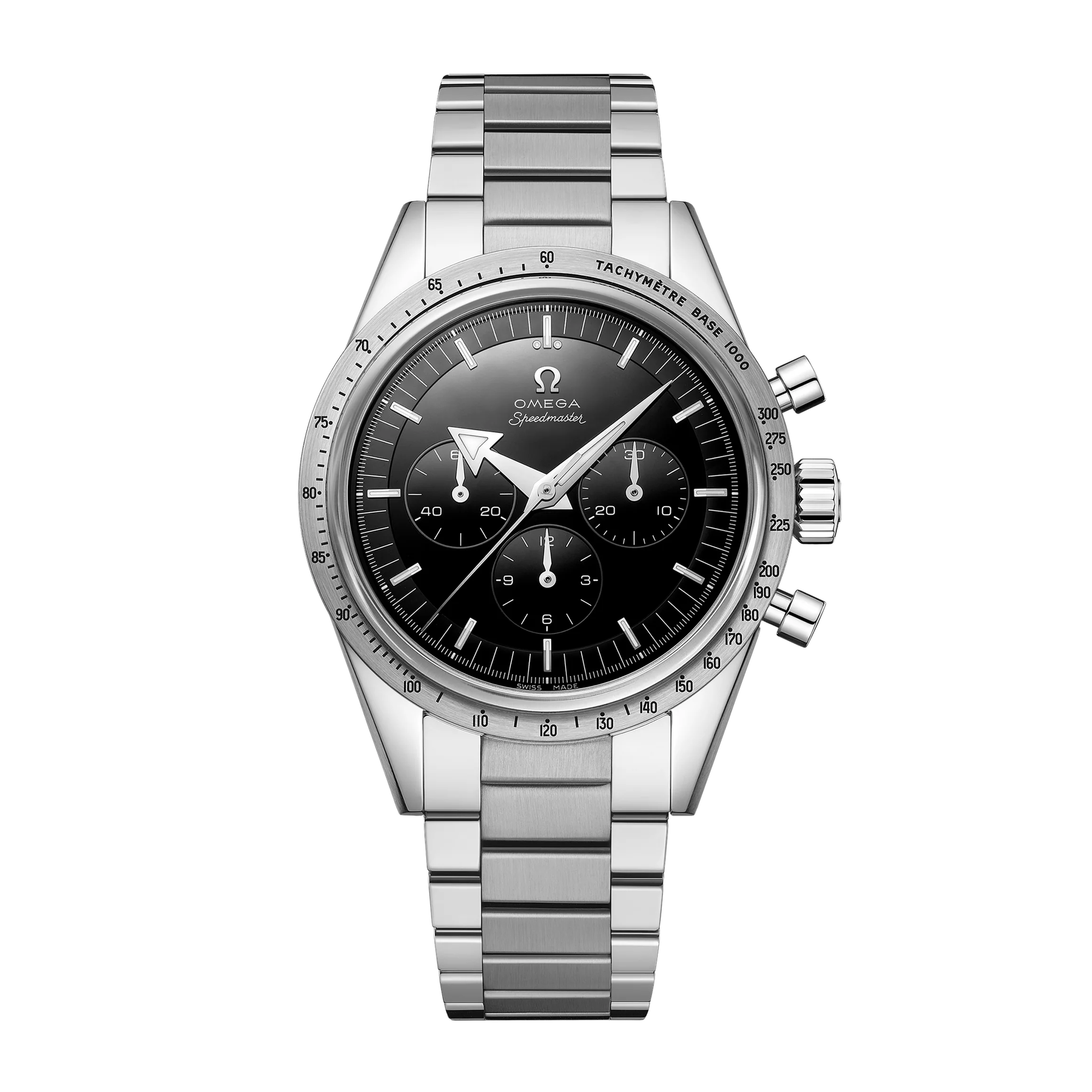 Speedmaster Moonwatch White Gold Black Dial 38mm Product Image 1