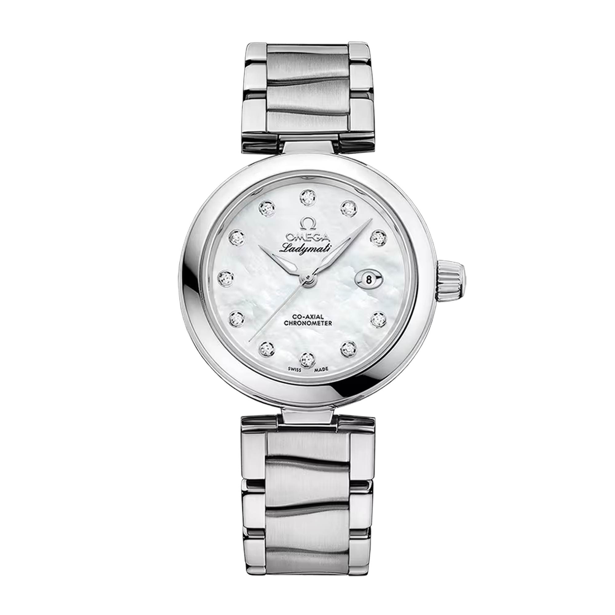 LadyMatic Steel Mother of Pearl Dial 34mm Product Image 1
