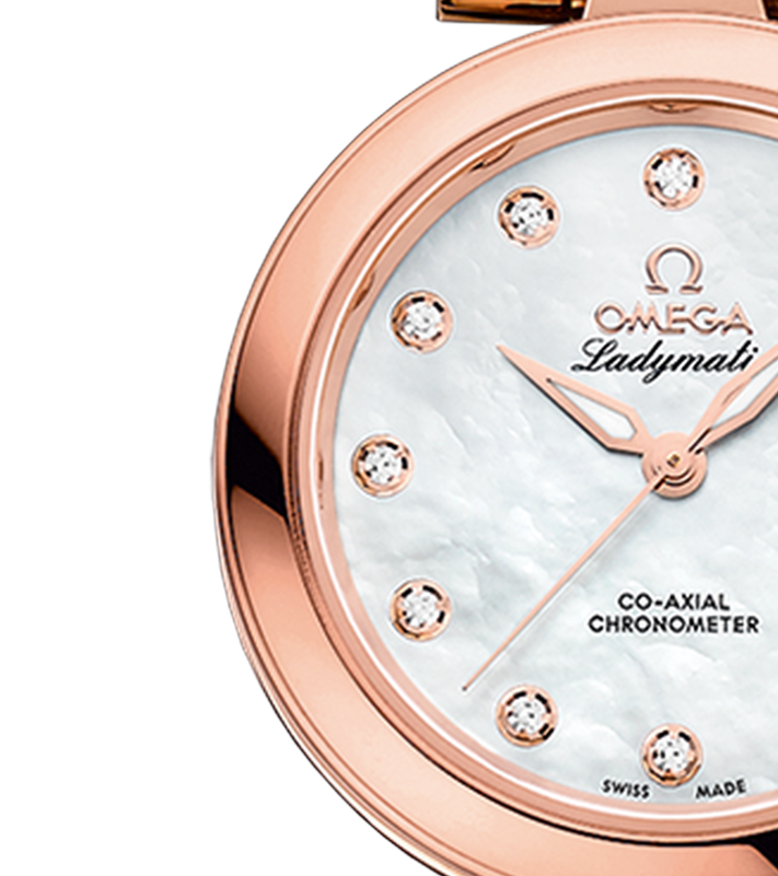 LadyMatic Rose Gold Mother of Pearl Dial 34mm Product Image 4