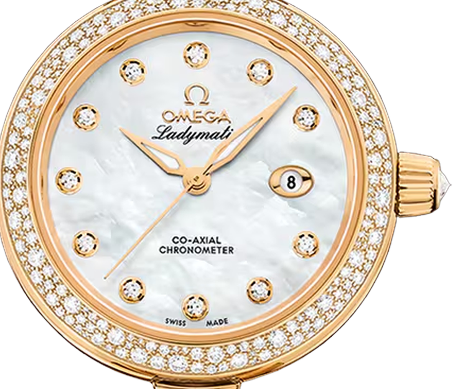 LadyMatic Yellow Gold Mother of Pearl Dial 34mm Product Image 3