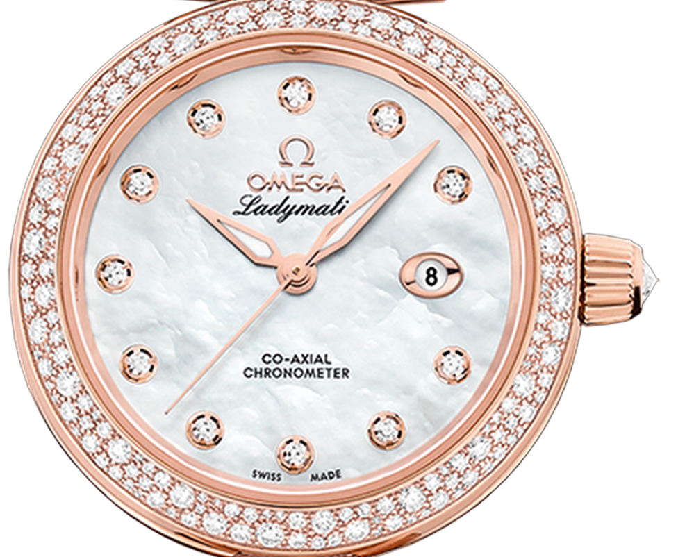 LadyMatic Rose Gold Mother of Pearl Dial 34mm Product Image 3