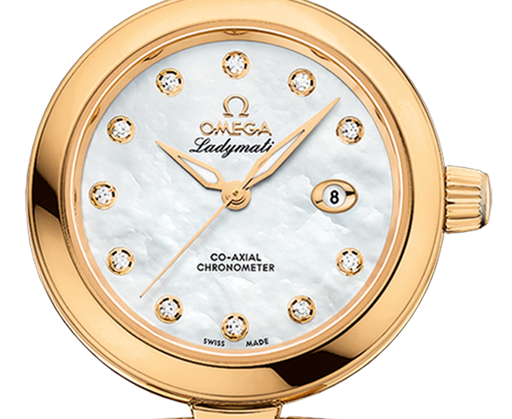 LadyMatic Yellow Gold Mother of Pearl Dial 34mm Product Image 3