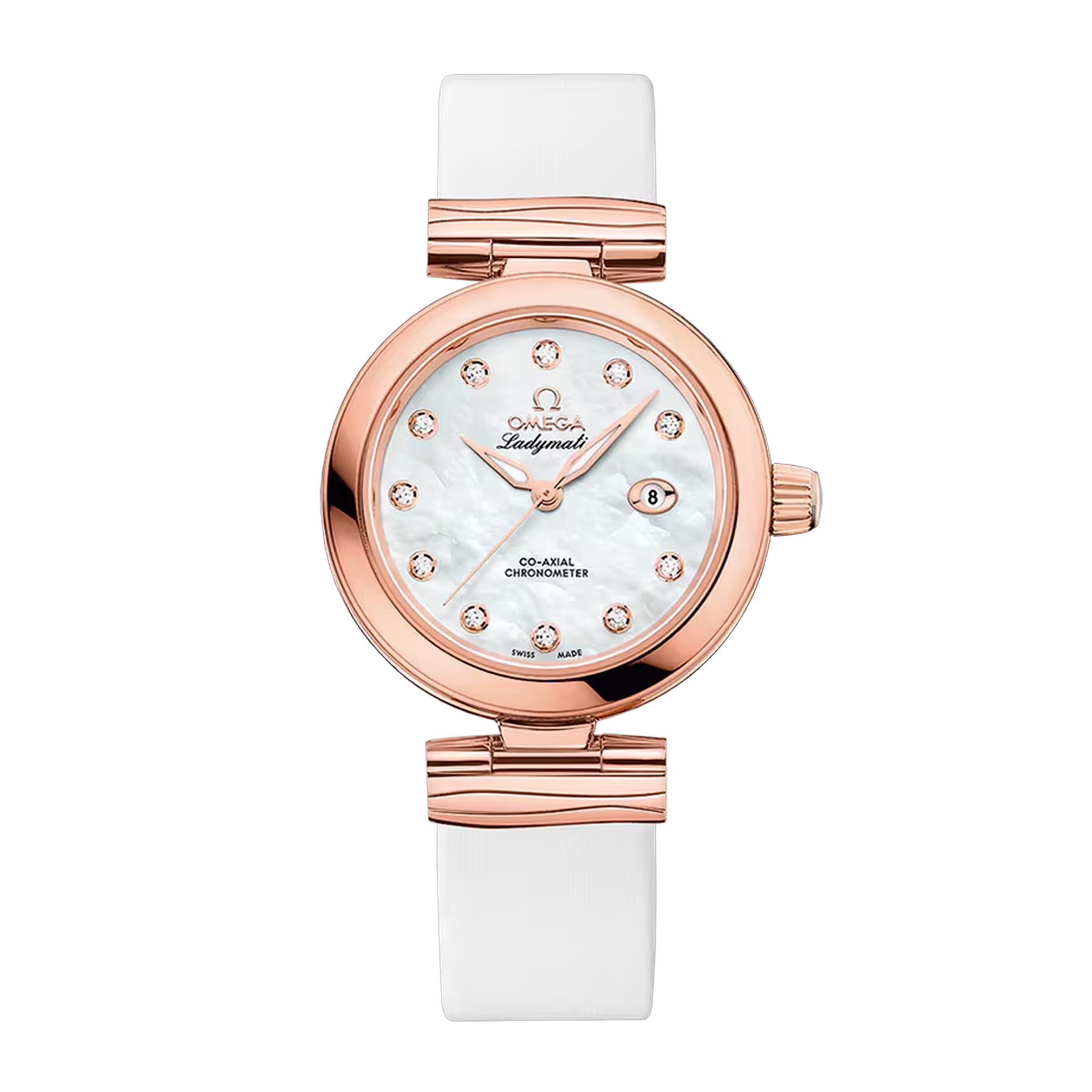 LadyMatic Rose Gold Mother of Pearl Dial 34mm Product Image 1