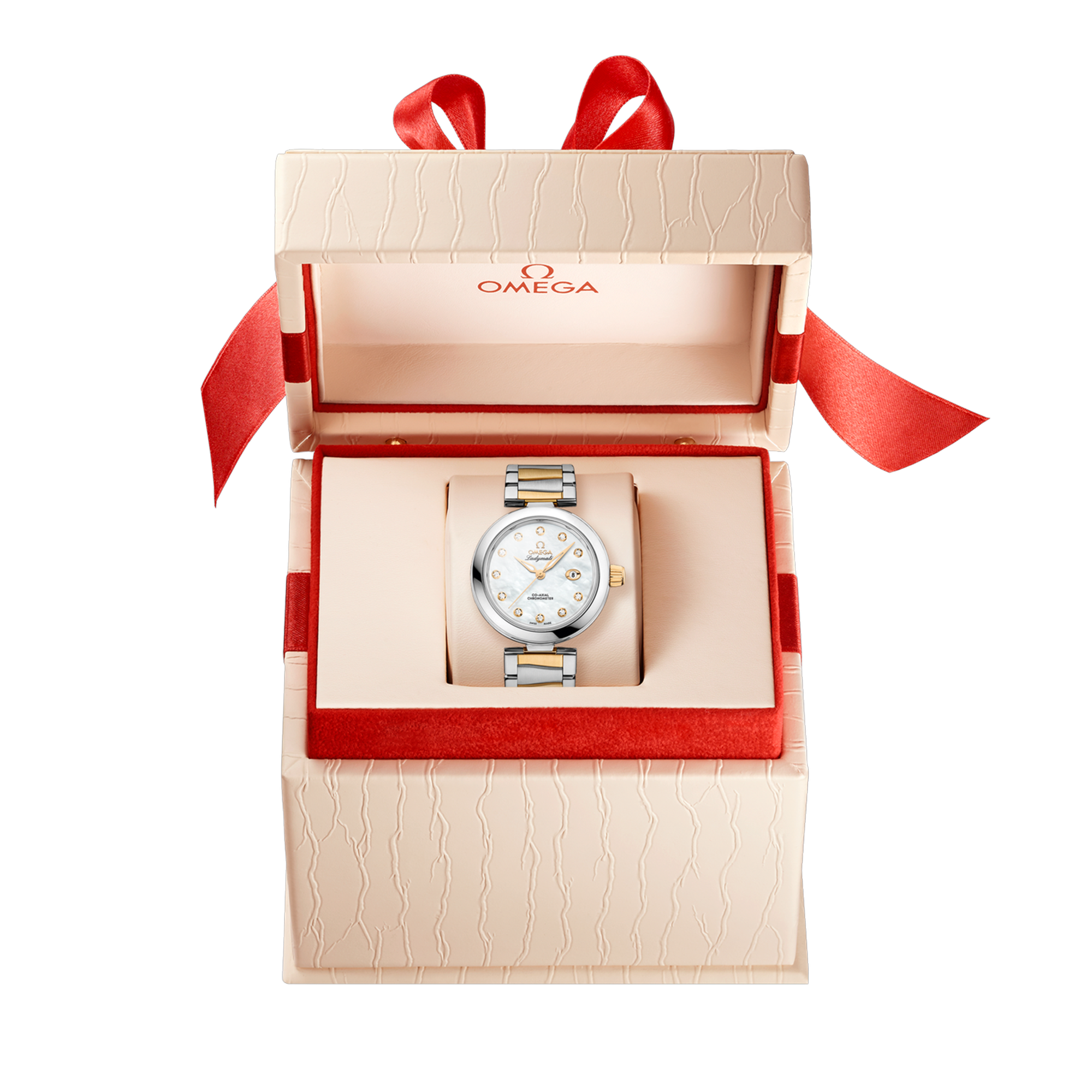 LadyMatic Yellow Gold & Steel Mother of Pearl Dial 34mm Product Image 2