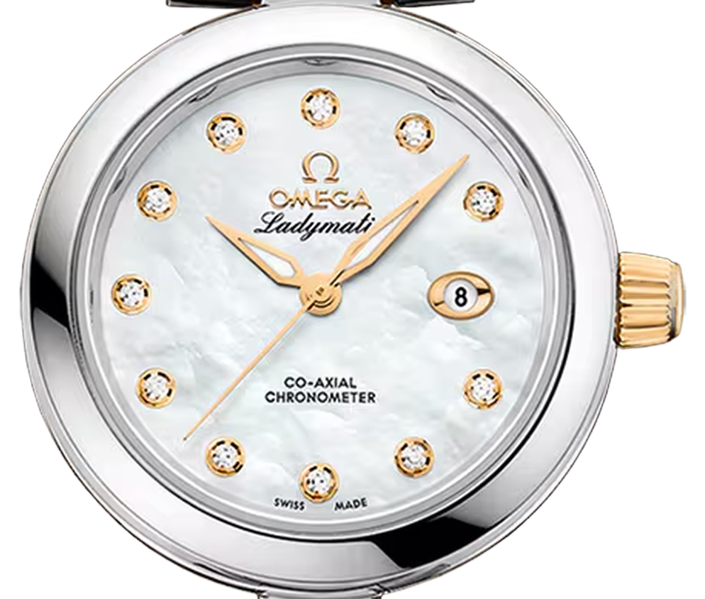LadyMatic Yellow Gold & Steel Mother of Pearl Dial 34mm Product Image 3