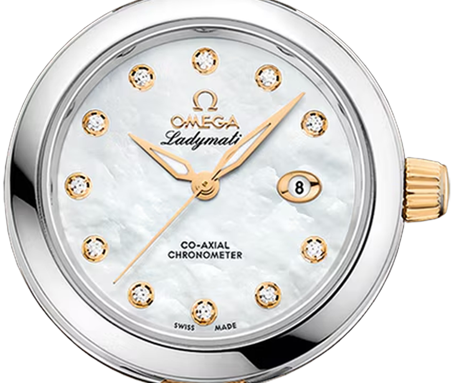LadyMatic Yellow Gold & Steel Mother of Pearl Dial 34mm Product Image 3