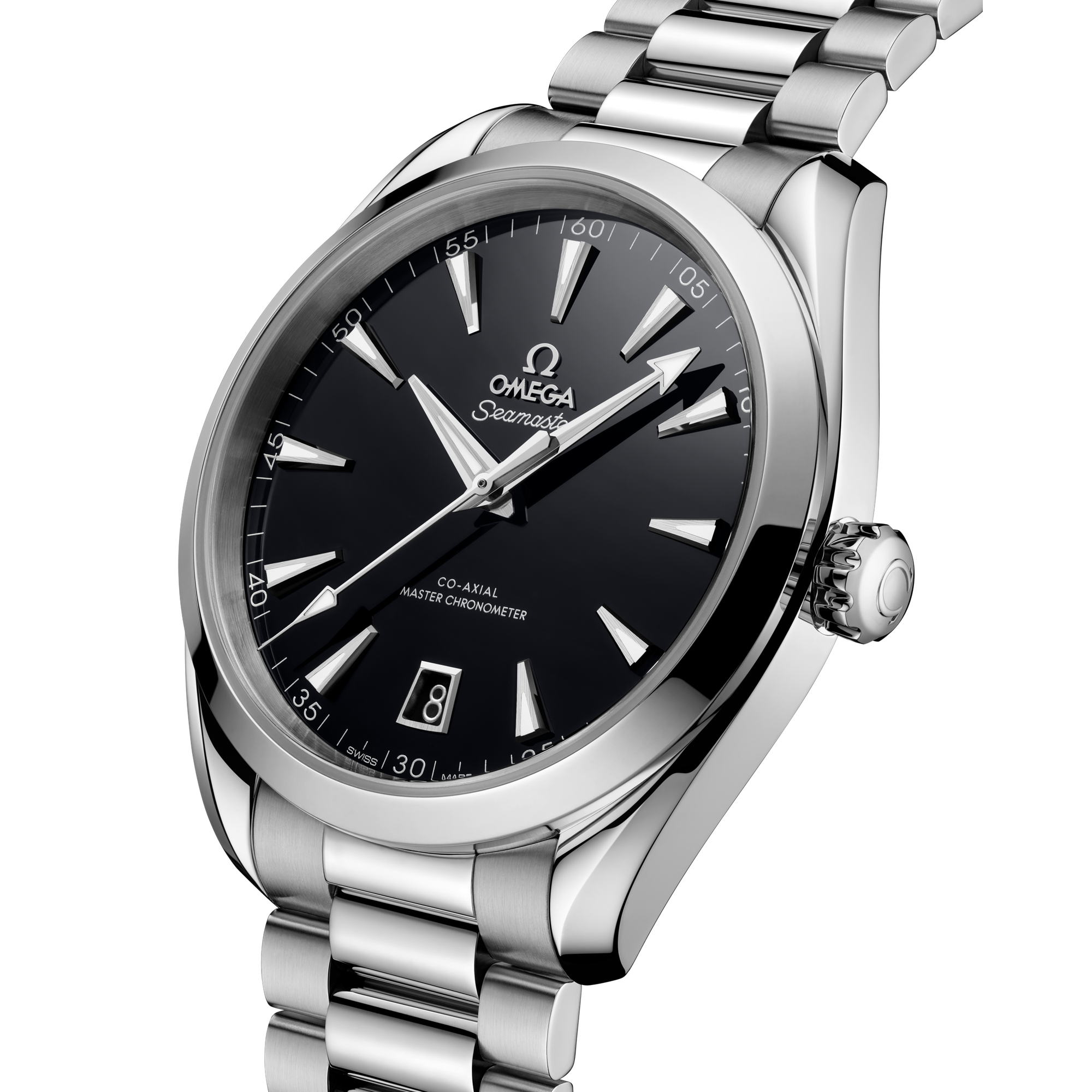 Aqua Terra Steel Black Dial 41mm Product Image 1