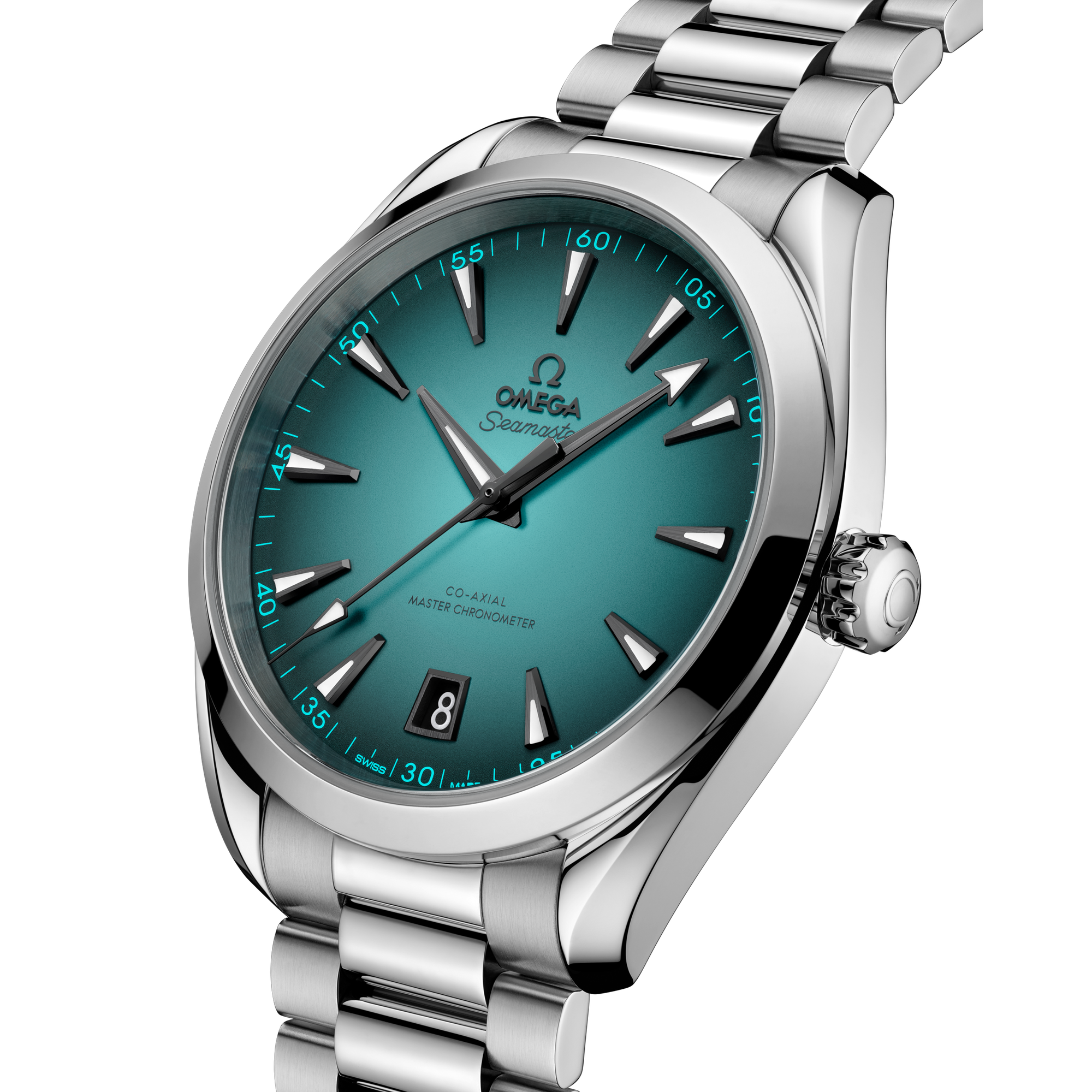 Aqua Terra Steel Turquoise Dial 41mm Product Image 1