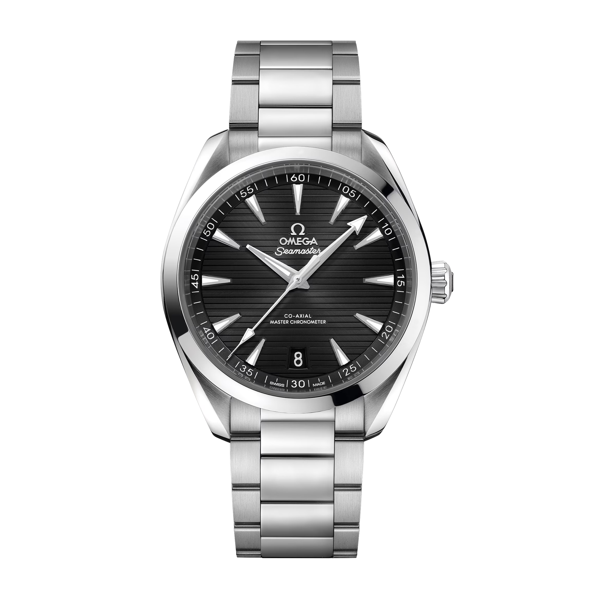 Aqua Terra Steel Black Dial 41mm Product Image 1