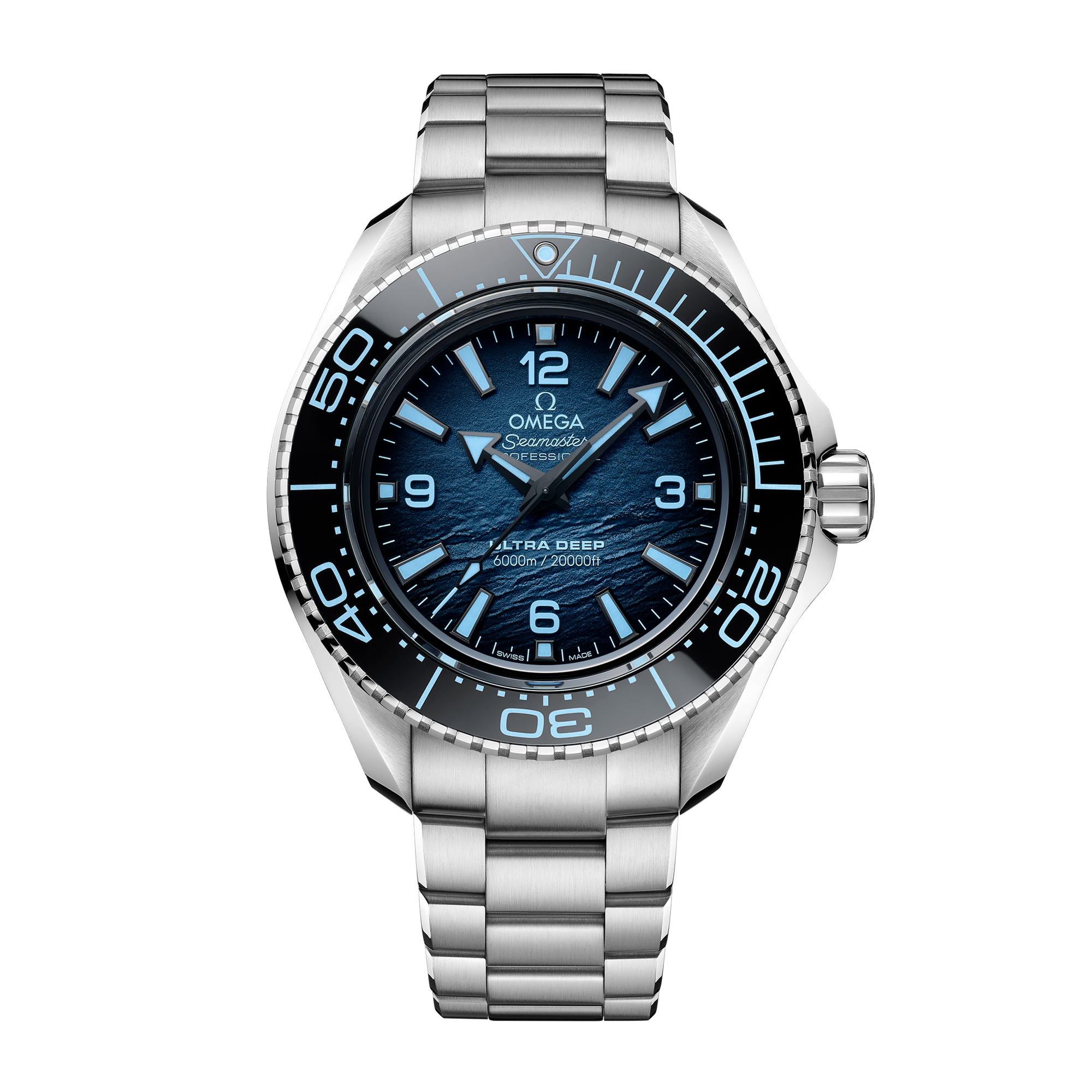 Seamaster Planet Ocrean Ultra Deep O-Megasteel Summer Blue Dial 45mm Product Image