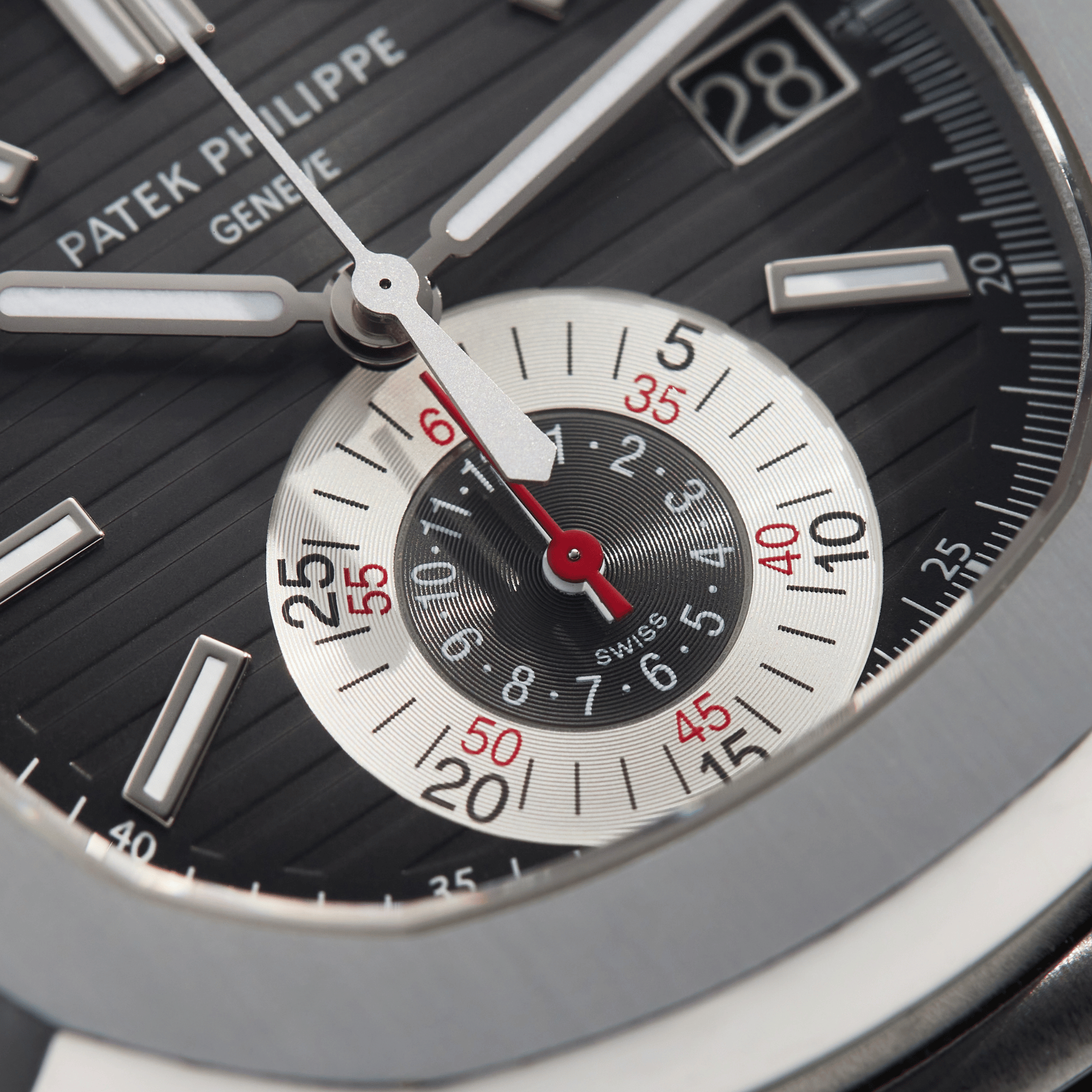 Nautilus Chronograph Steel Black Dial 40mm Product Image
