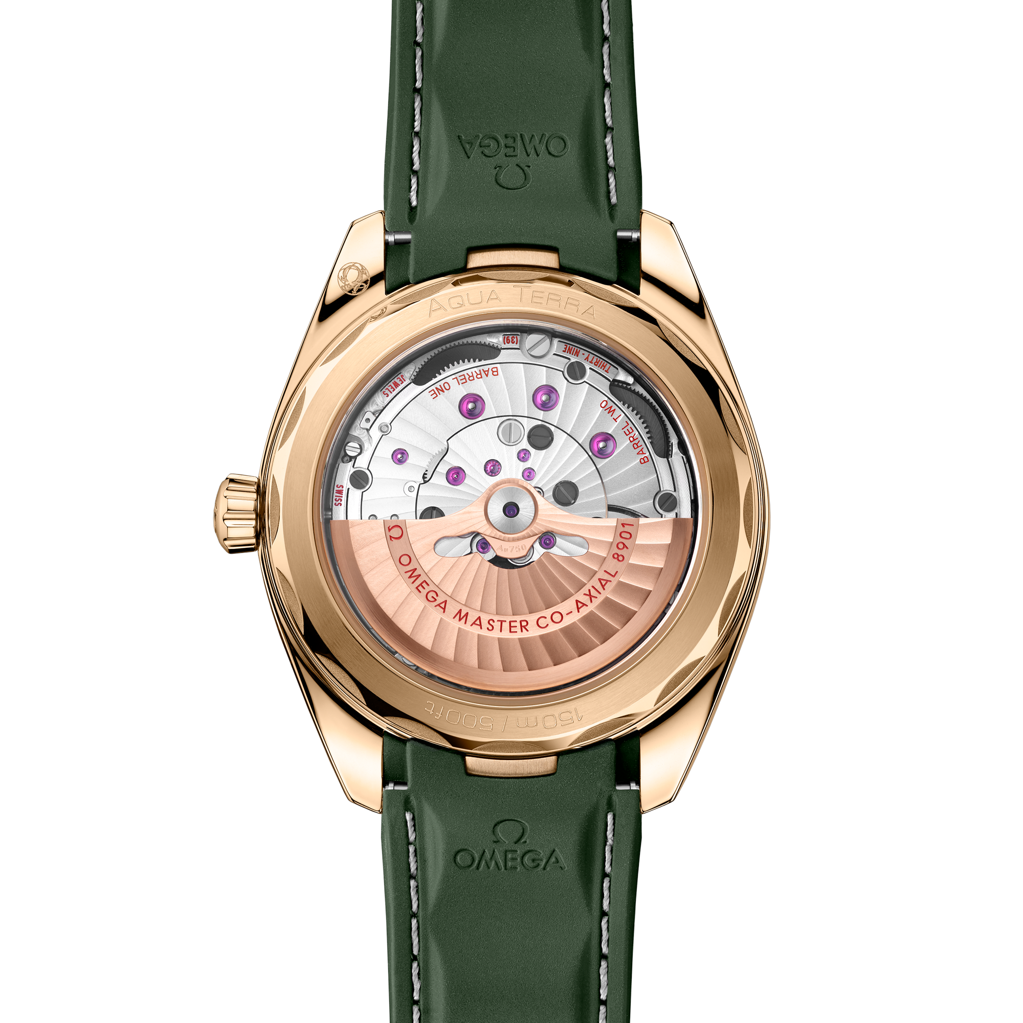 Aqua Terra Yellow Gold Green Dial 41mm Product Image 2