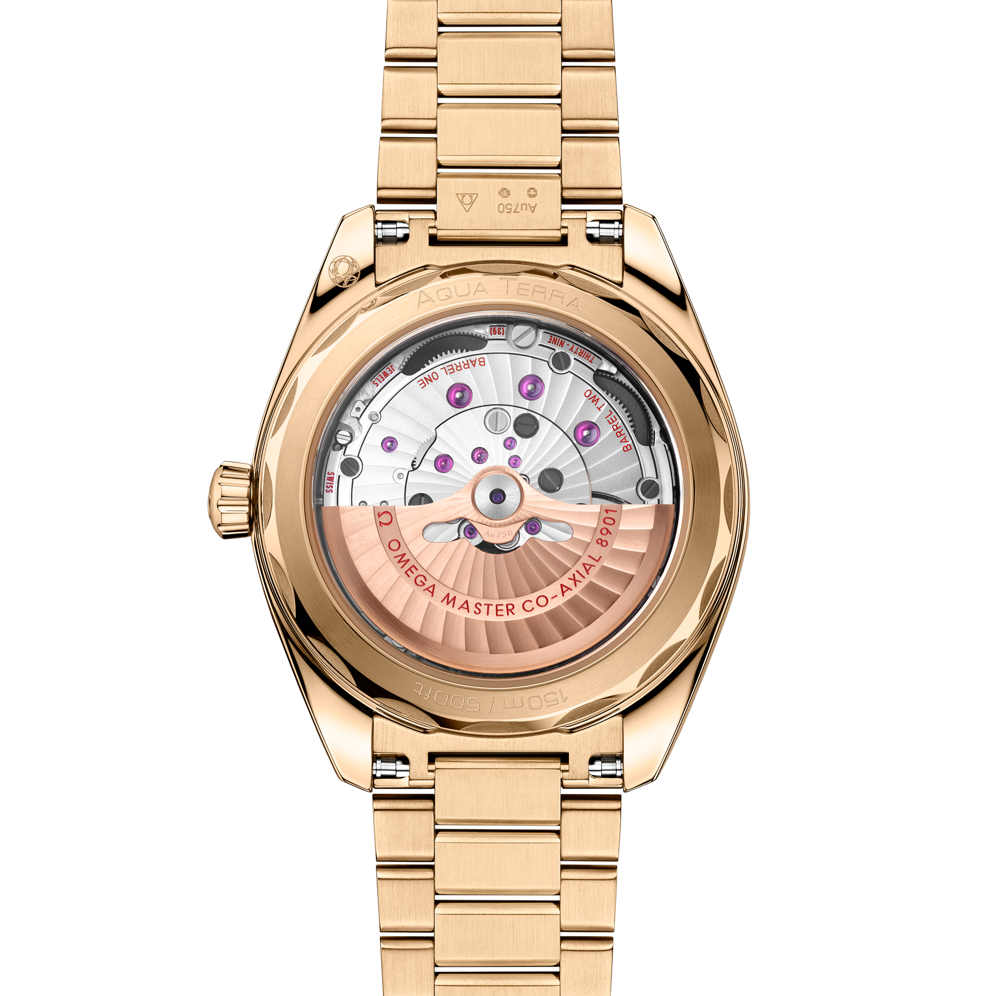 Aqua Terra Yellow Gold Green Dial 41mm Product Image 2