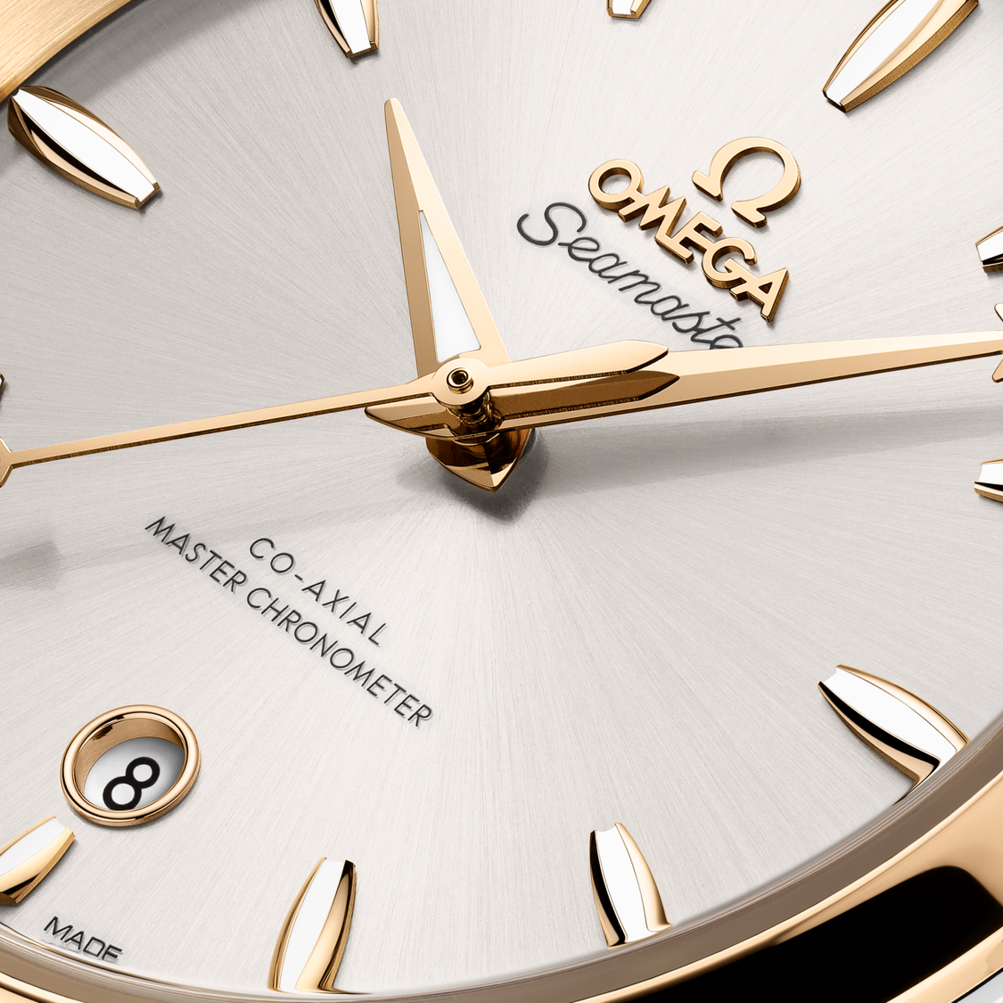 Aqua Terra Yellow Gold & Steel Silver Dial 38mm Product Image 4