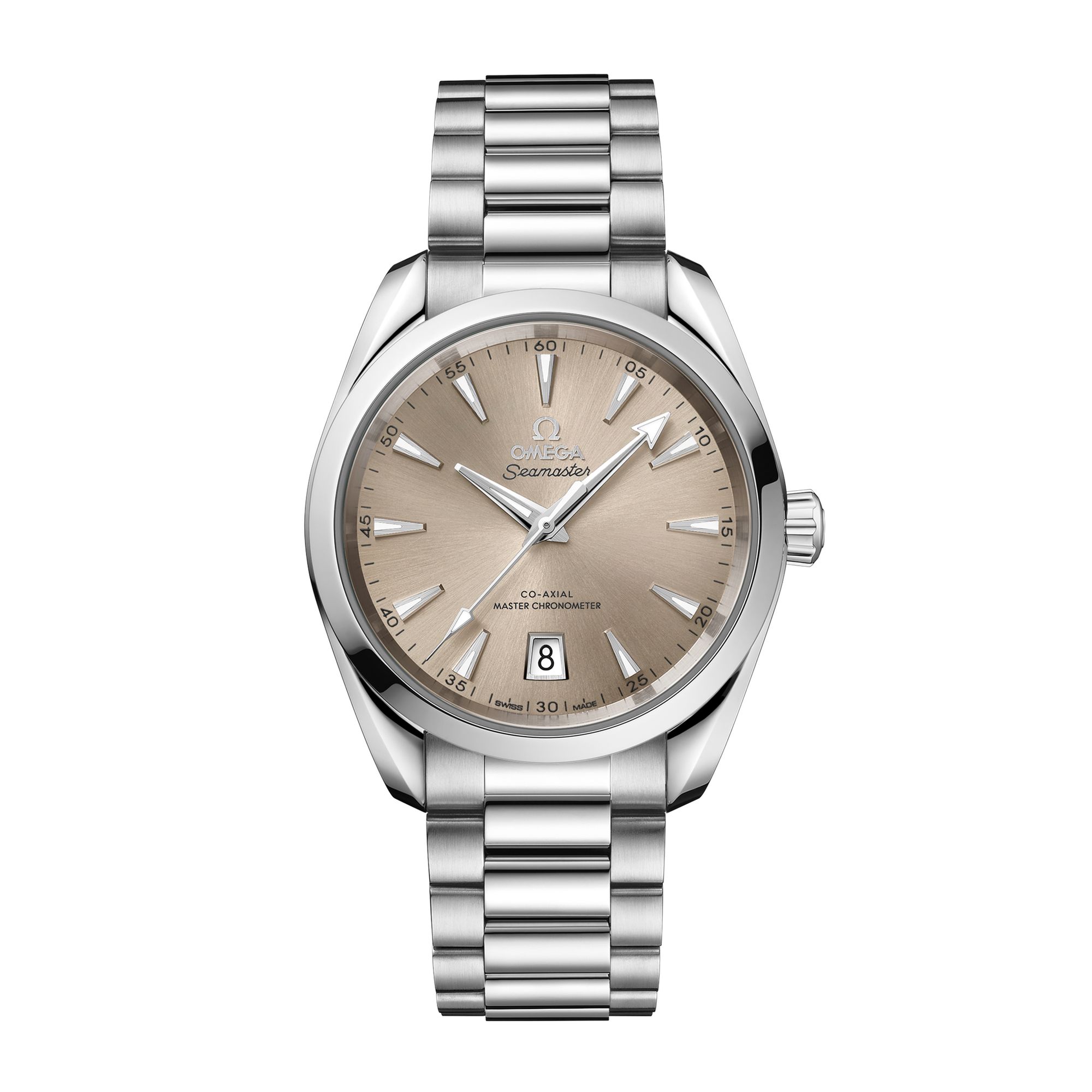 Aqua Terra Steel Beige Dial 38mm Product Image 1