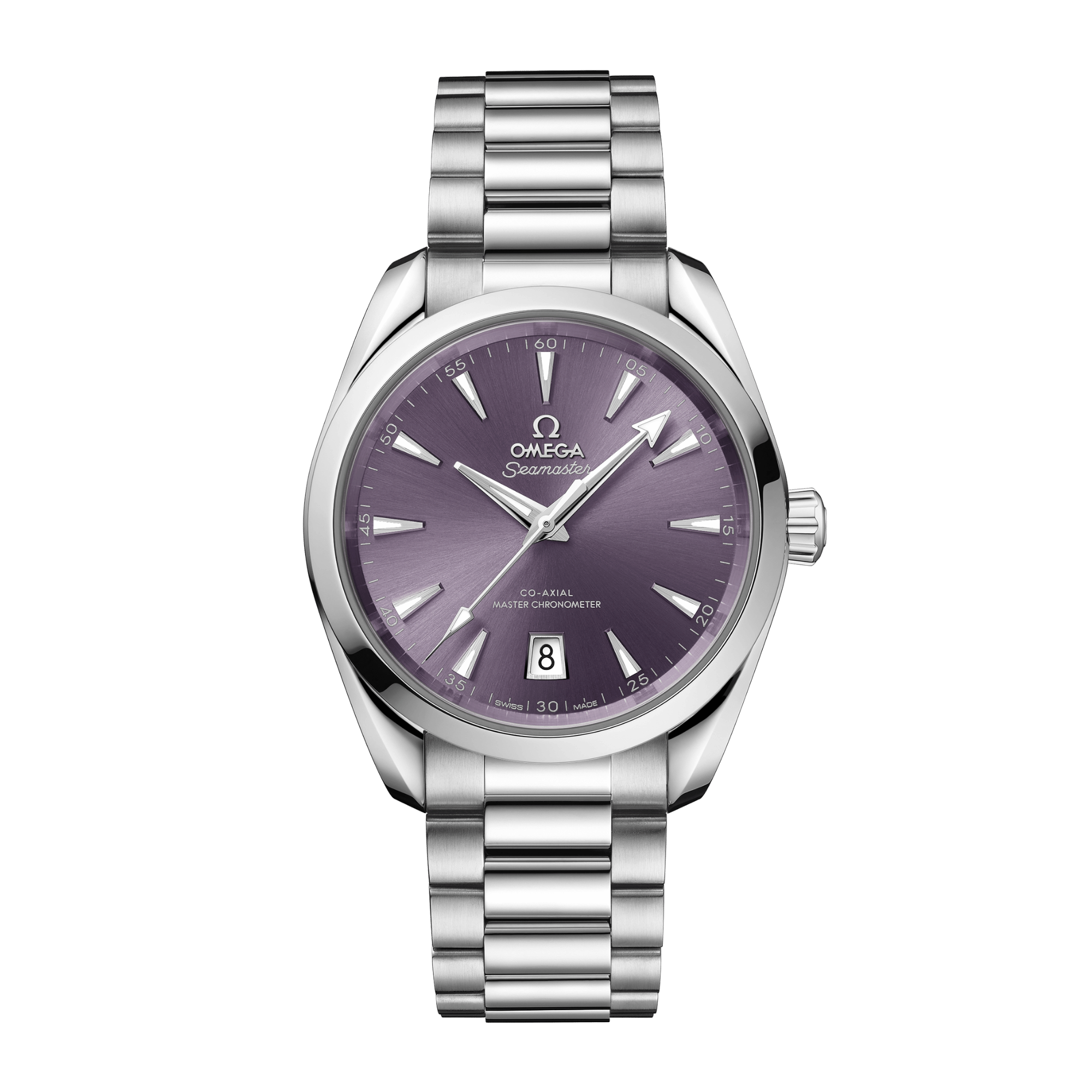 Aqua Terra Steel Purple Dial 38mm Product Image