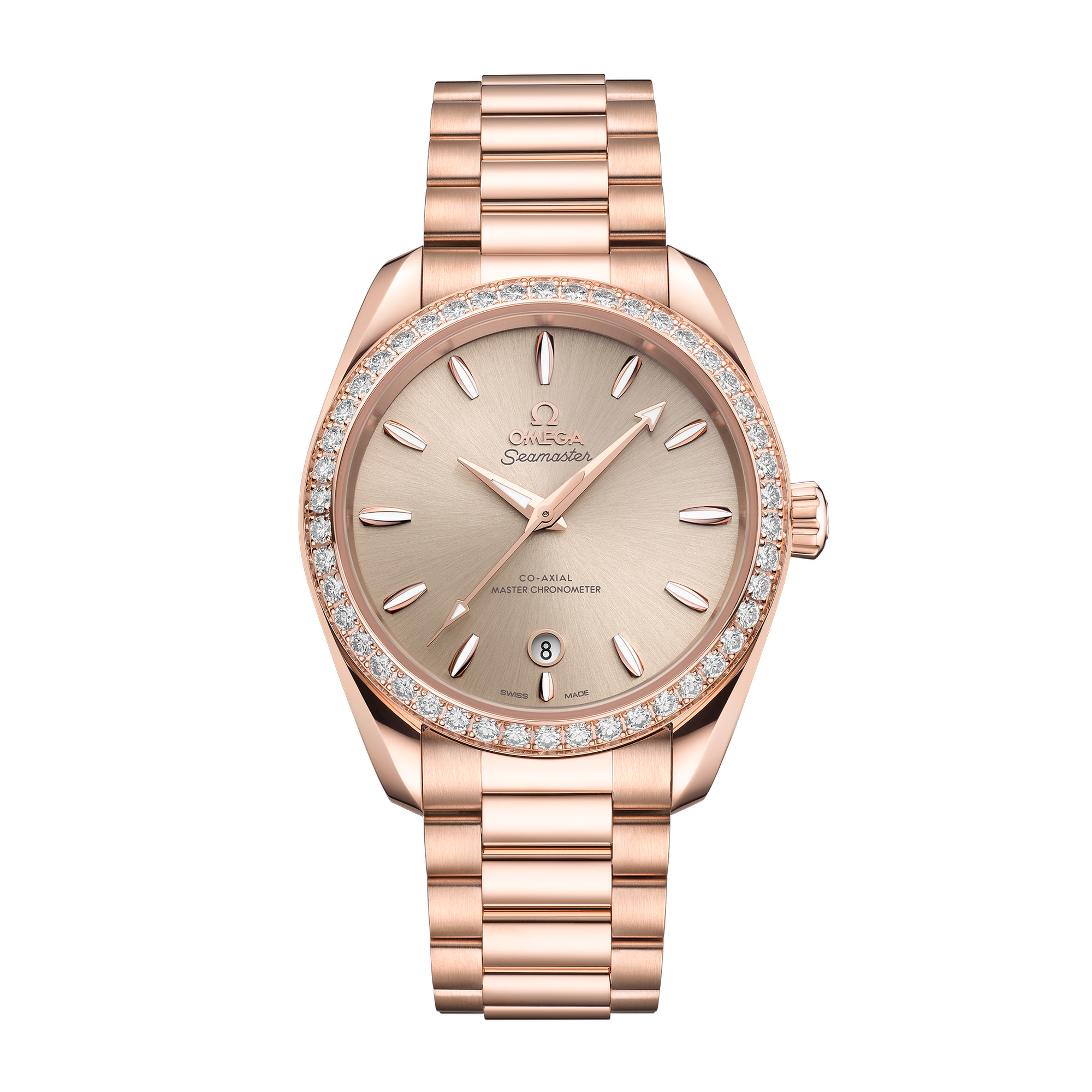 Aqua Terra Rose Gold Grey Dial 38mm Product Image 1