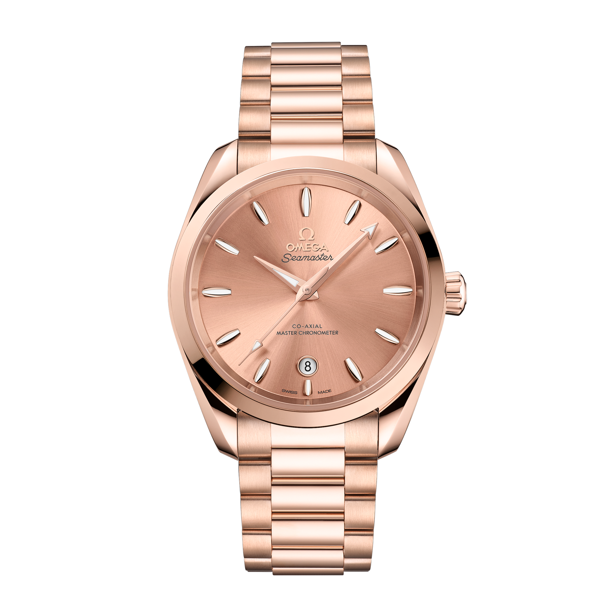 Aqua Terra Rose Gold Pink Dial 38mm Product Image
