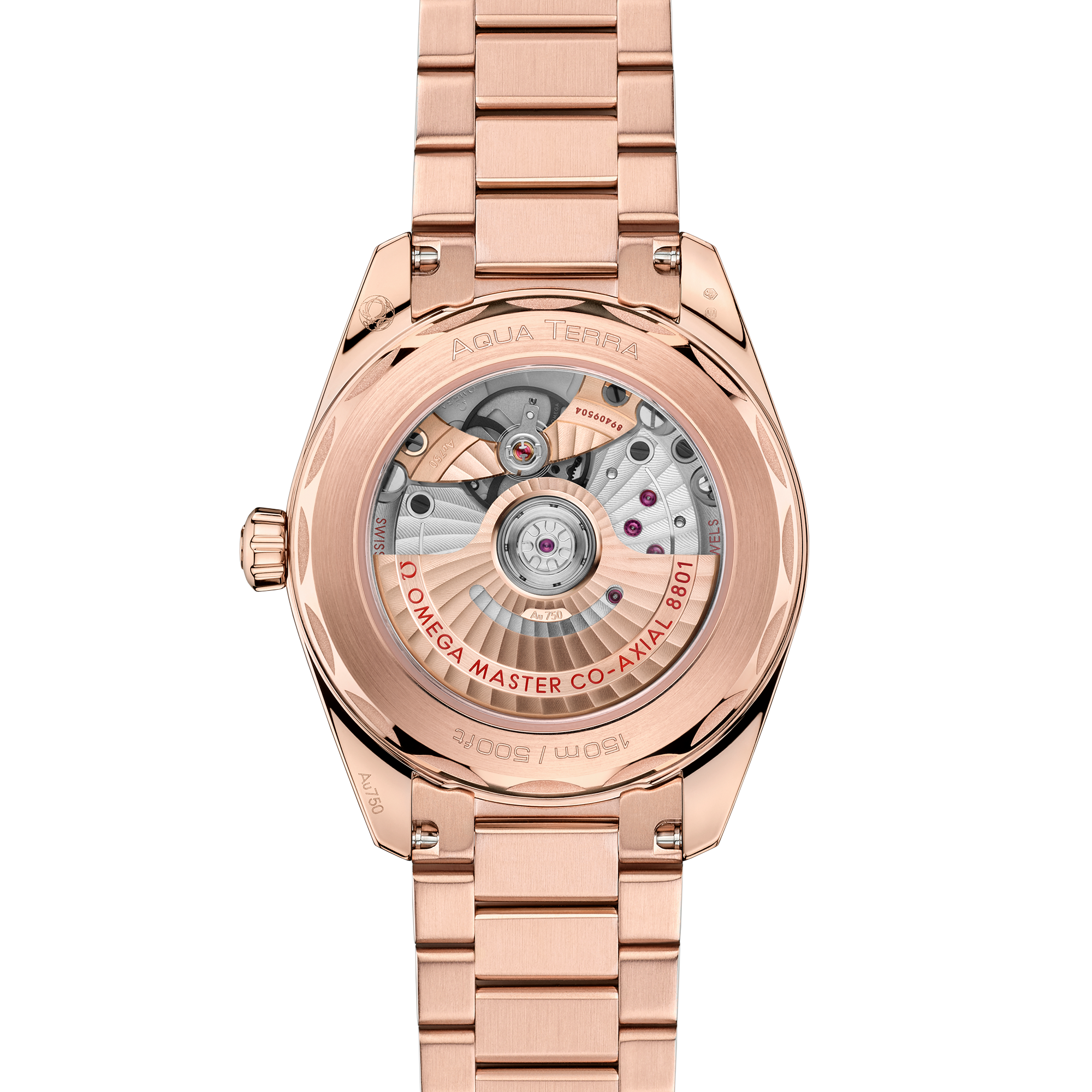 Aqua Terra Rose Gold Pink Dial 38mm Product Image 2