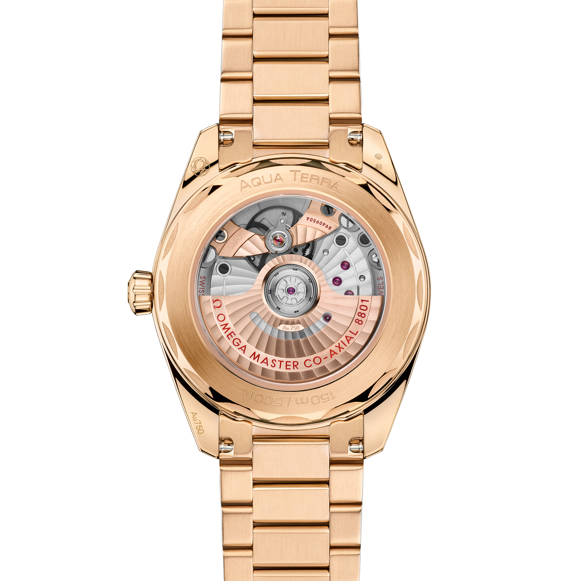 Aqua Terra Yellow Gold Blue Dial 38mm Product Image 2