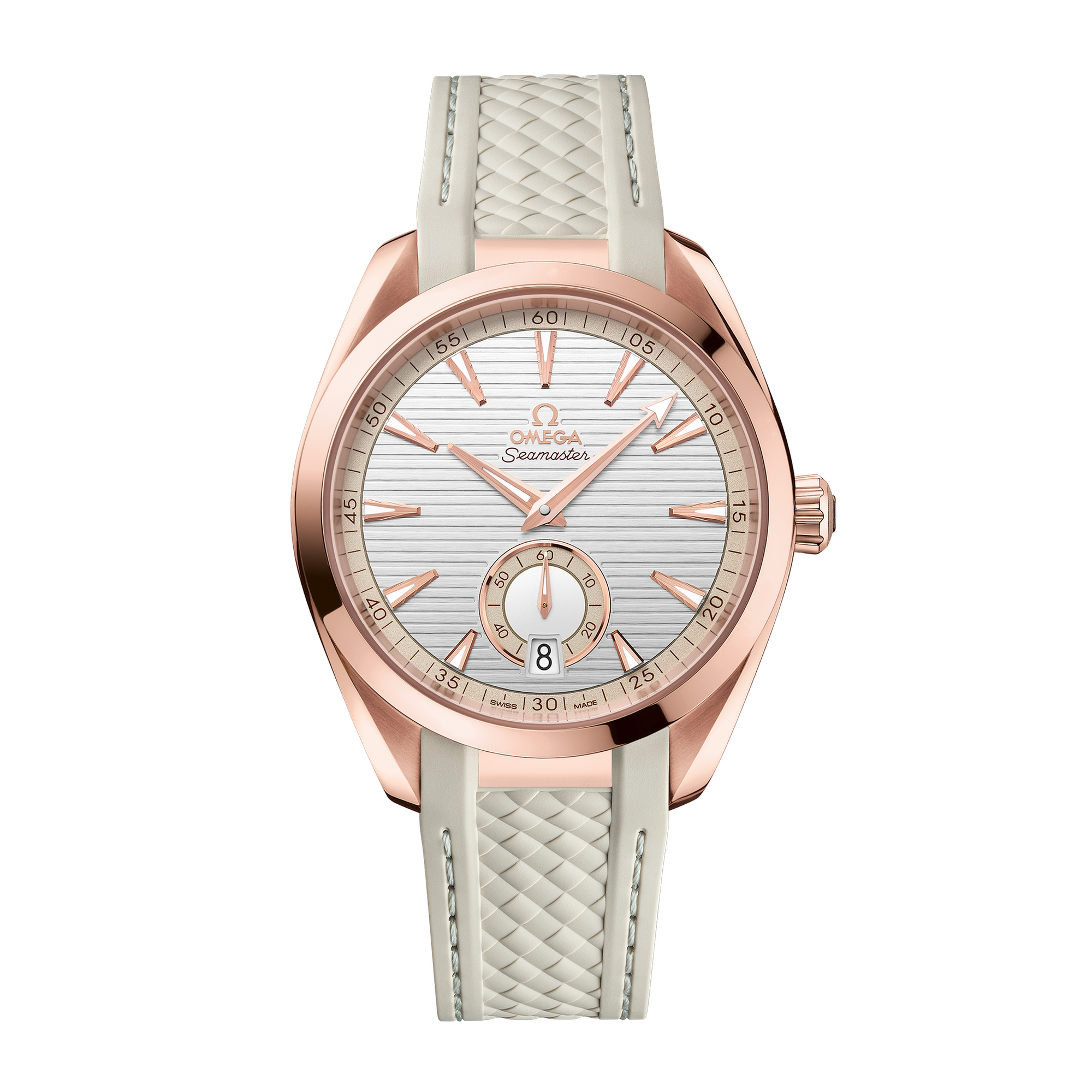 Aqua Terra Small Seconds Rose Gold Silver Dial 41mm Product Image 1