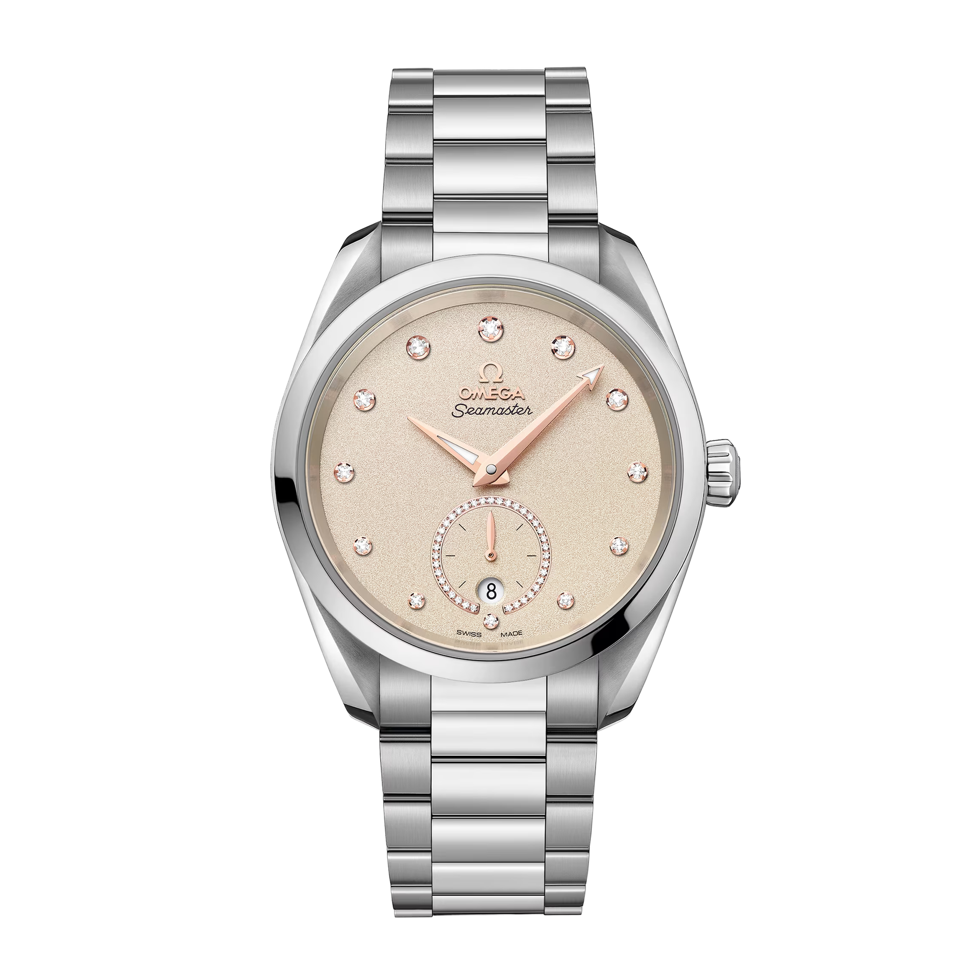 Aqua Terra Small Seconds Steel Beige Dial 38mm Product Image 1