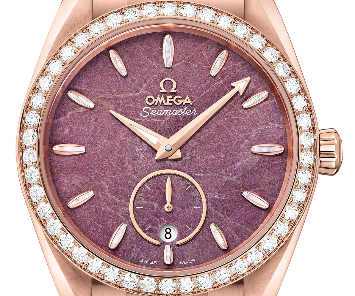 Aqua Terra Small Seconds Rose Gold Diamond Purple Dial 38mm Product Image 4