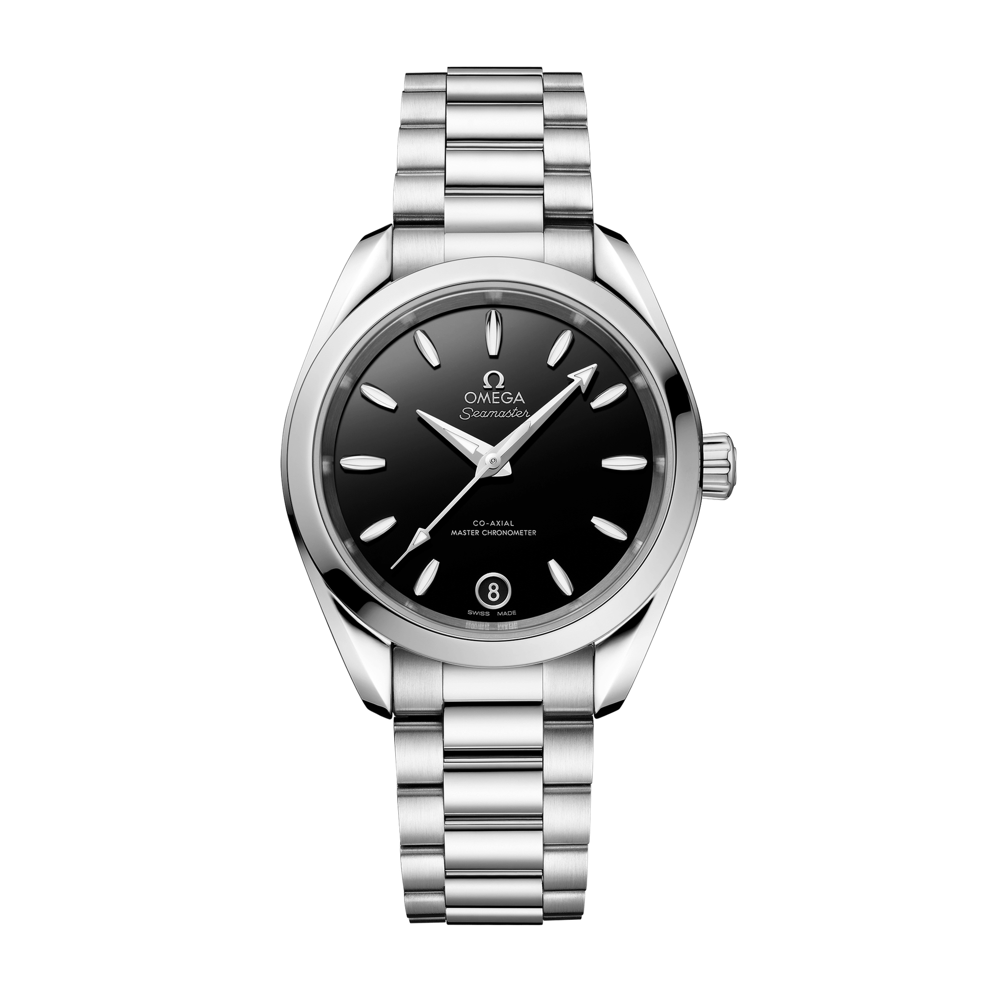 Aqua Terra Steel Black Dial 34mm Product Image