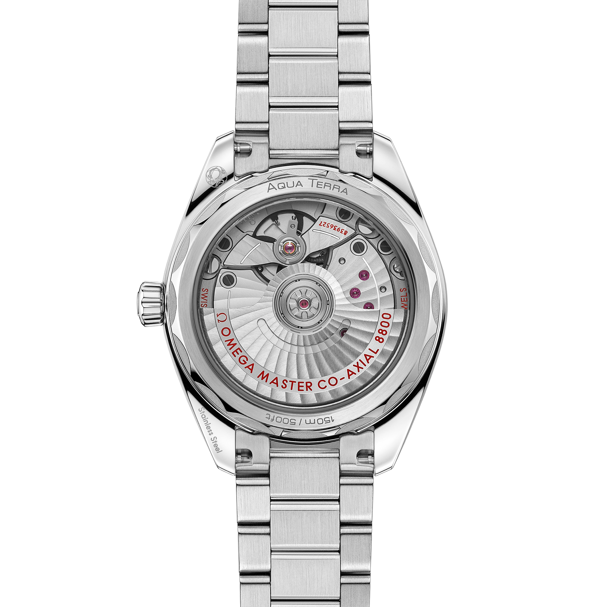 Aqua Terra Steel Pink Dial 34mm Product Image 2