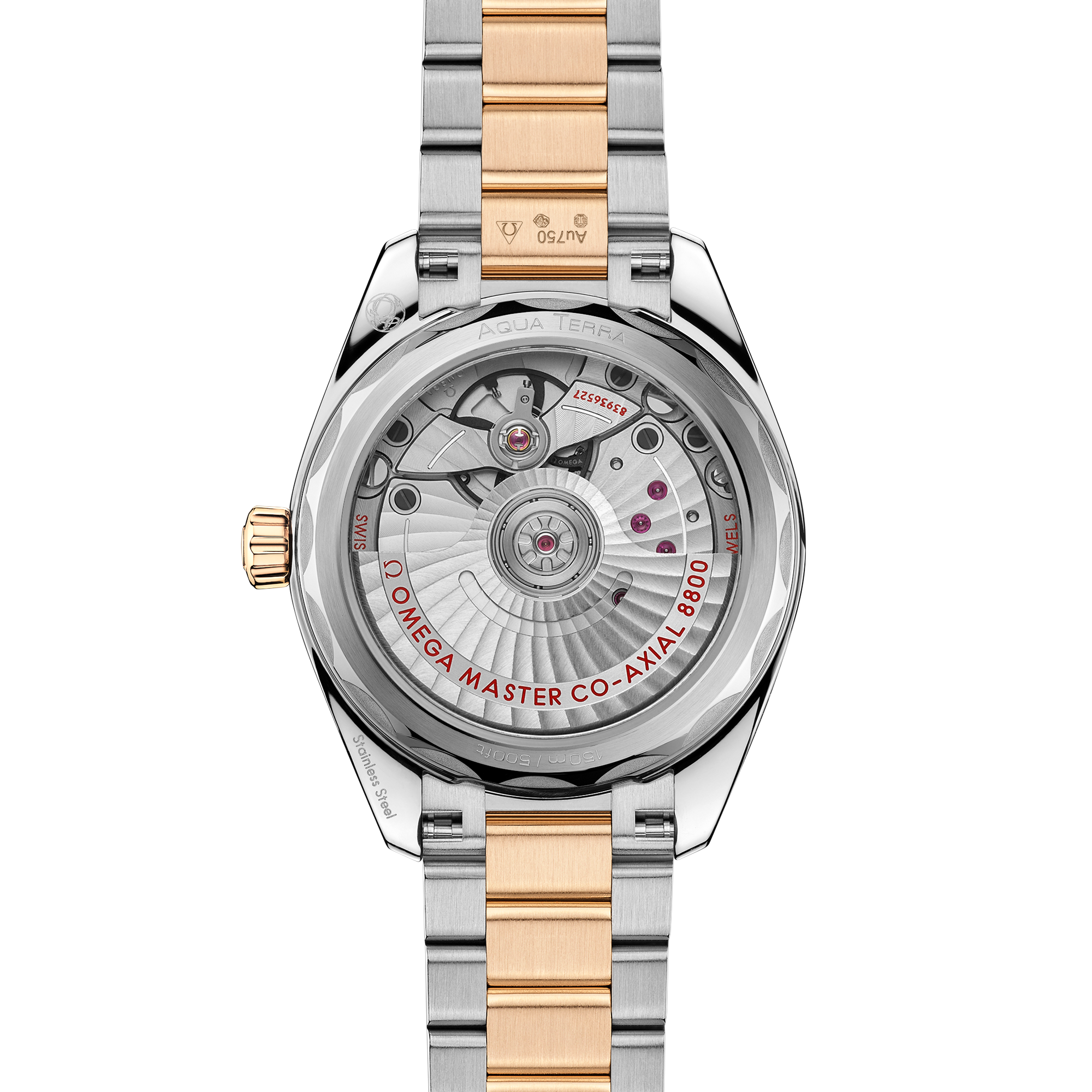 Aqua Terra Yellow Gold & Steel Green Dial 34mm Product Image 2
