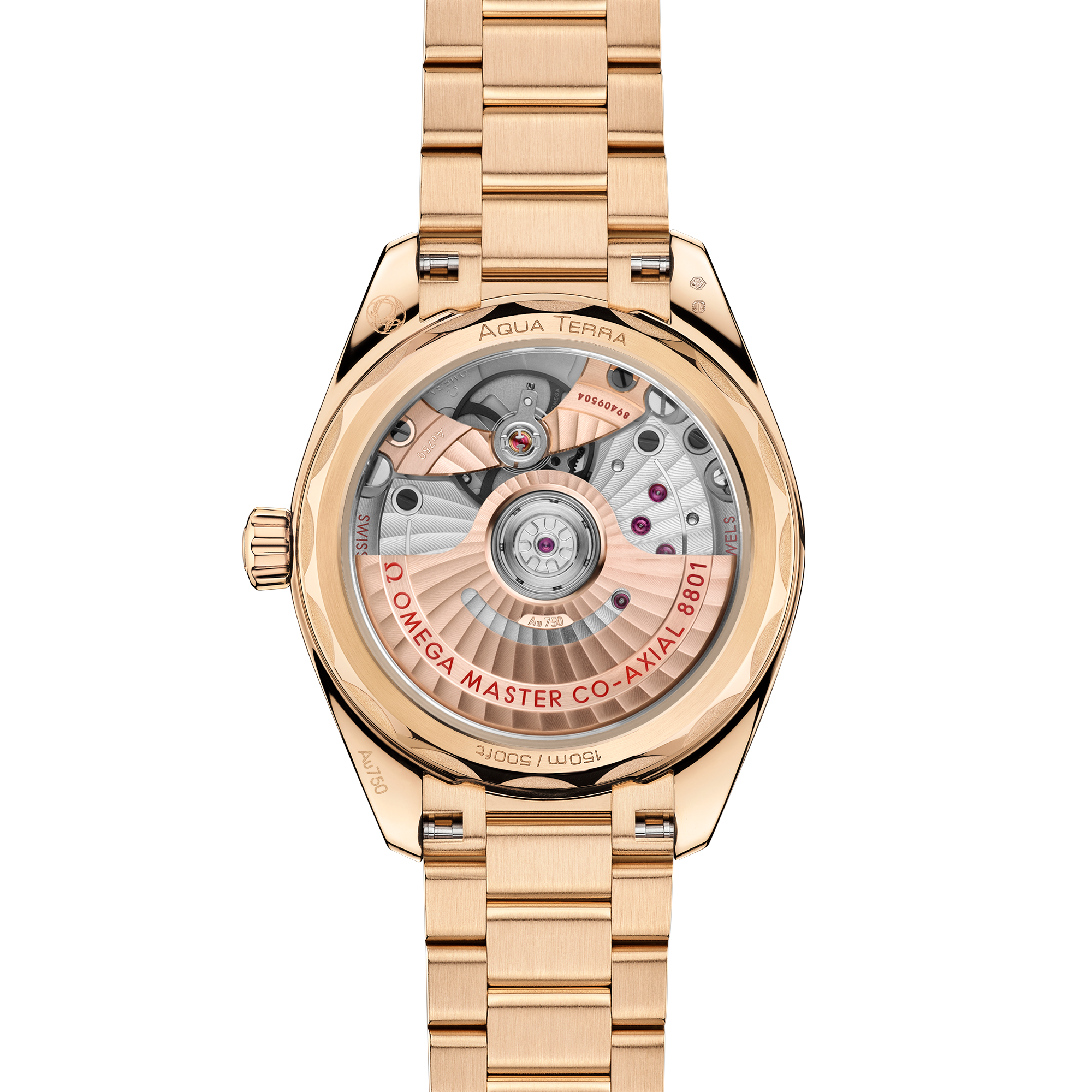 Aqua Terra Yellow Gold Silver Dial 34mm Product Image 2