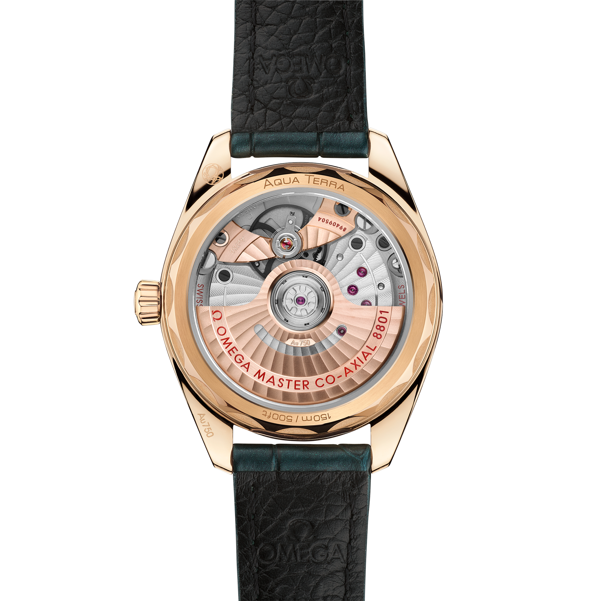 Aqua Terra Yellow Gold Green Dial 34mm Product Image 2