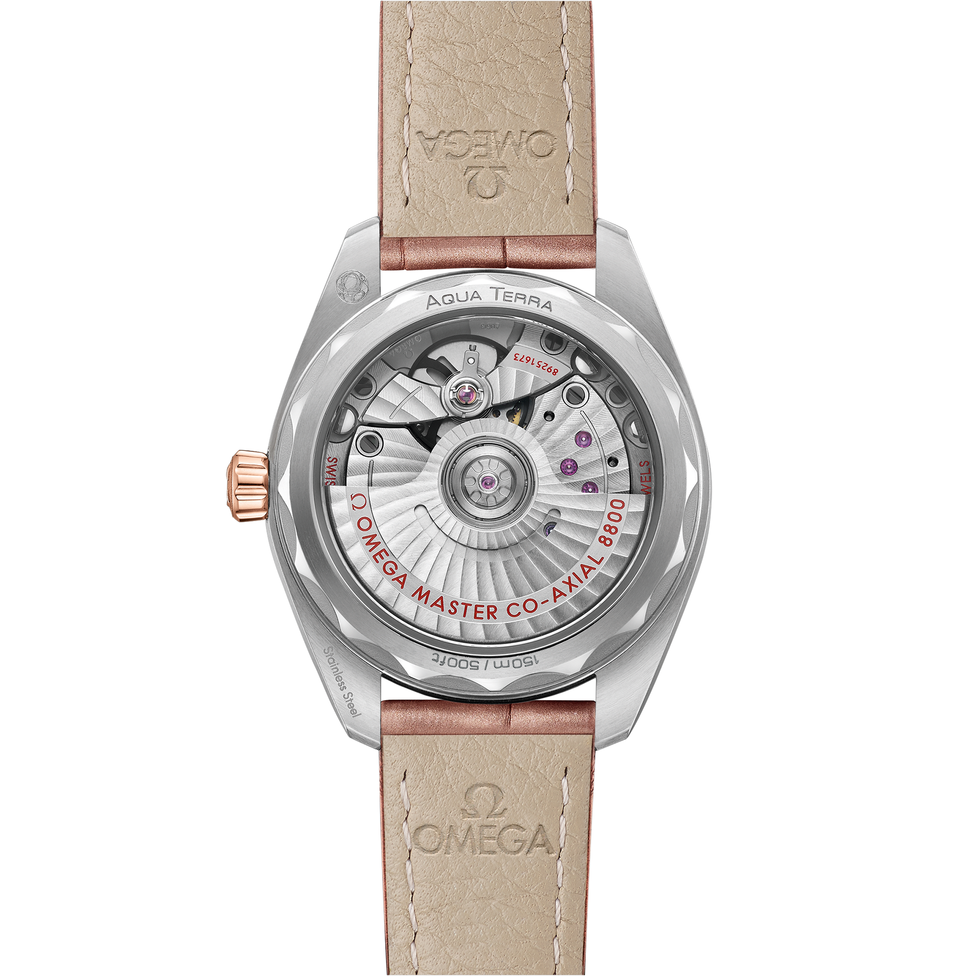 Aqua Terra Rose Gold & Steel Grey Dial 34mm Product Image 2