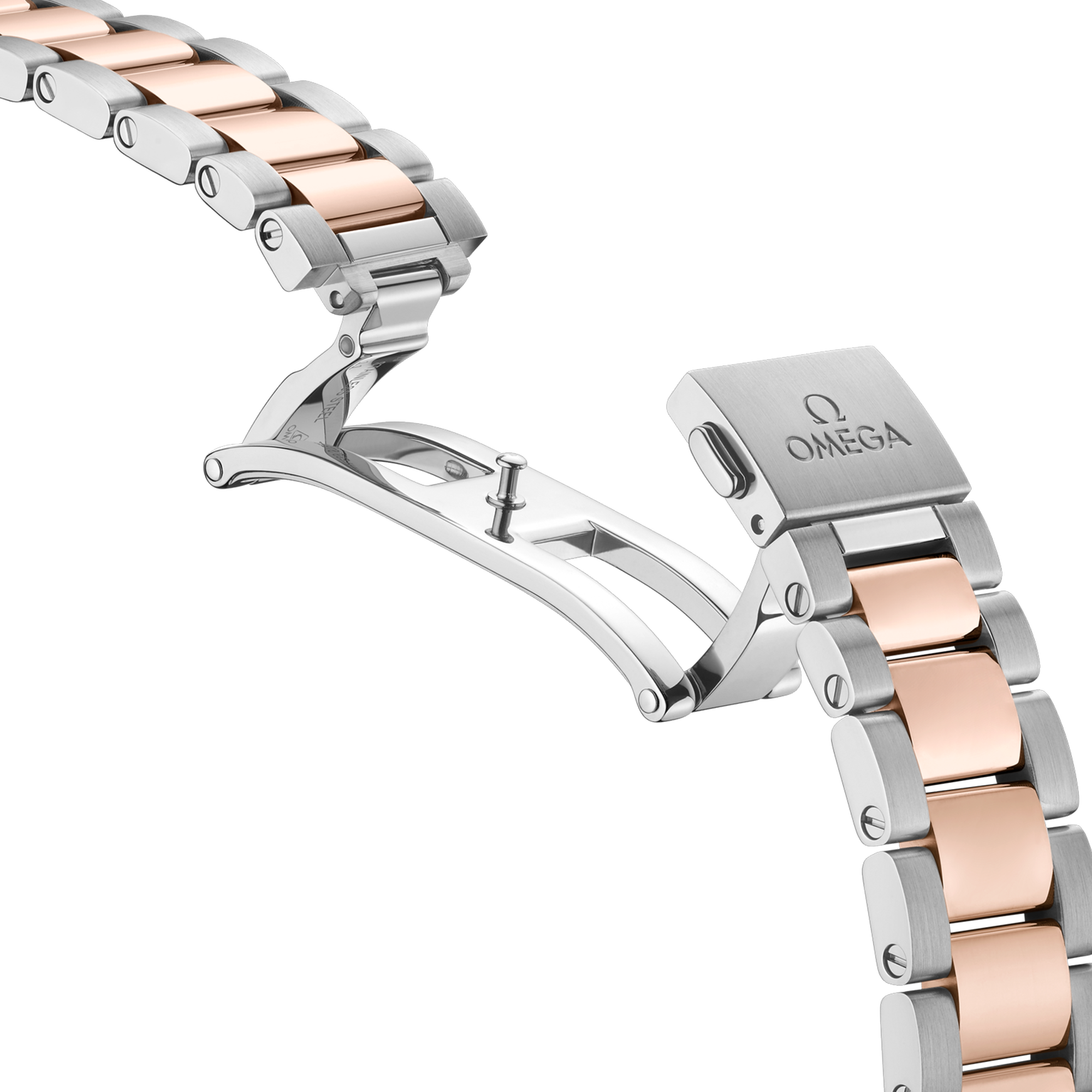 Aqua Terra Rose Gold & Steel Mother of Pearl Dial 34mm Product Image 3