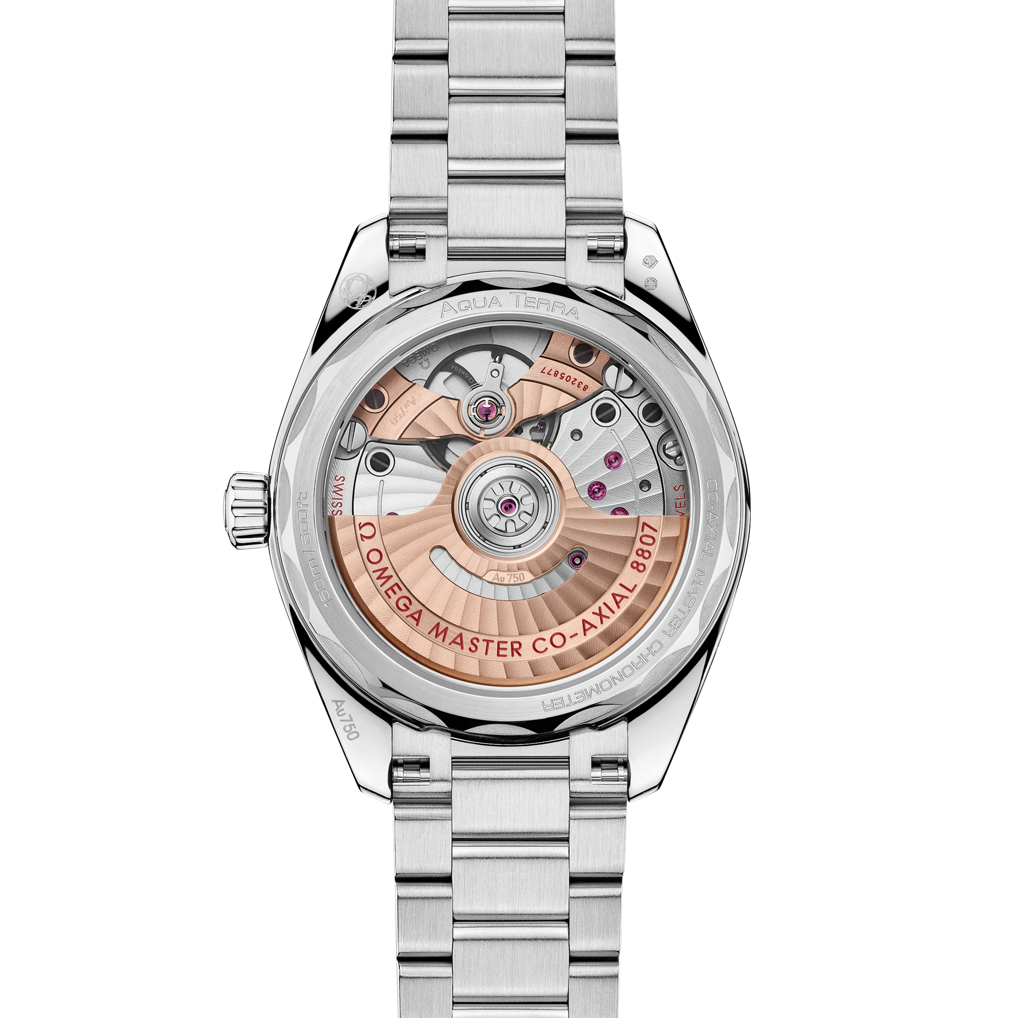 Aqua Terra White Gold Diamond Green Dial 34mm Product Image 2