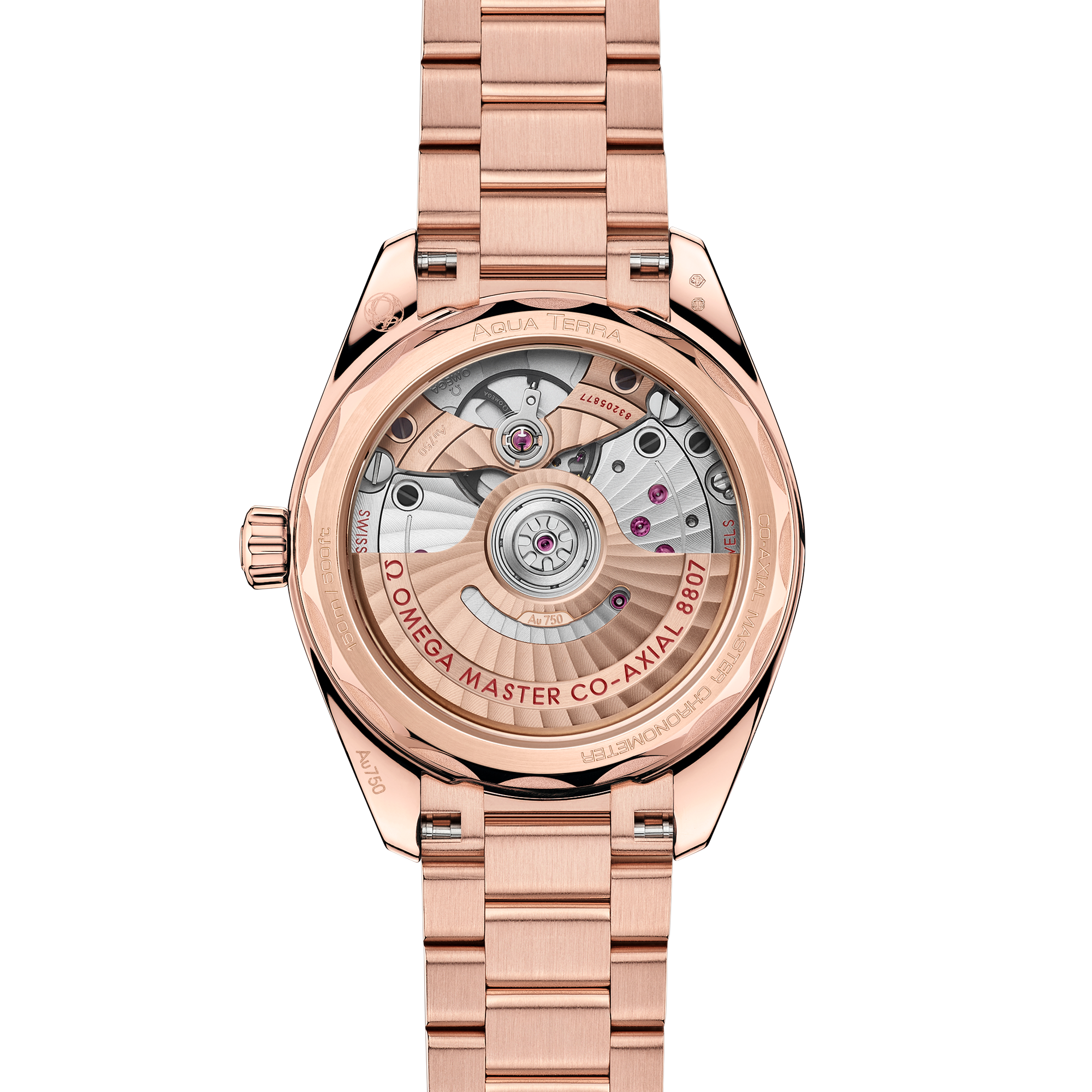 Aqua Terra Rose Gold Diamond Pave Dial 34mm Product Image 2