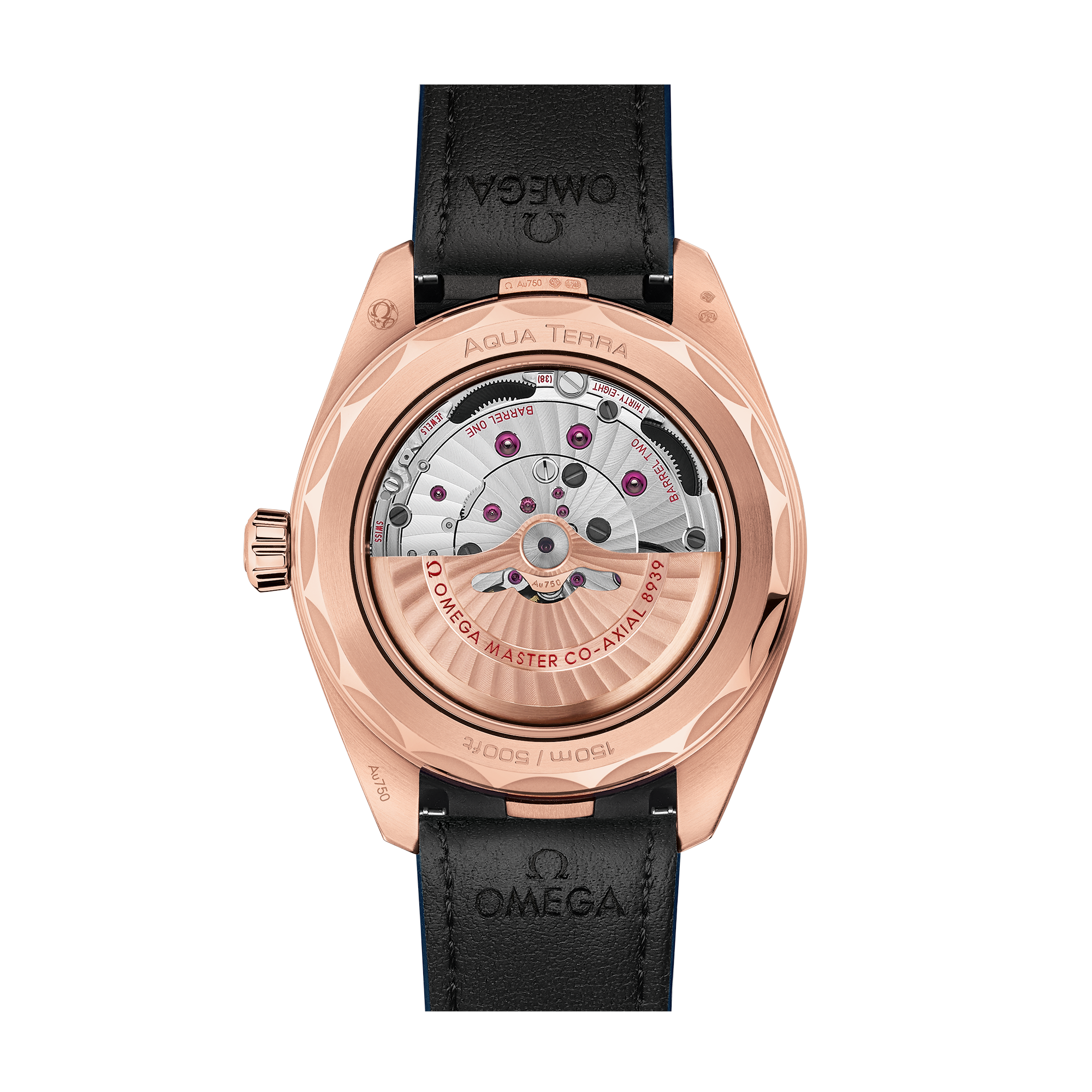 Aqua Terra Worldtimer Rose Gold Silver Dial 43mm Product Image 2
