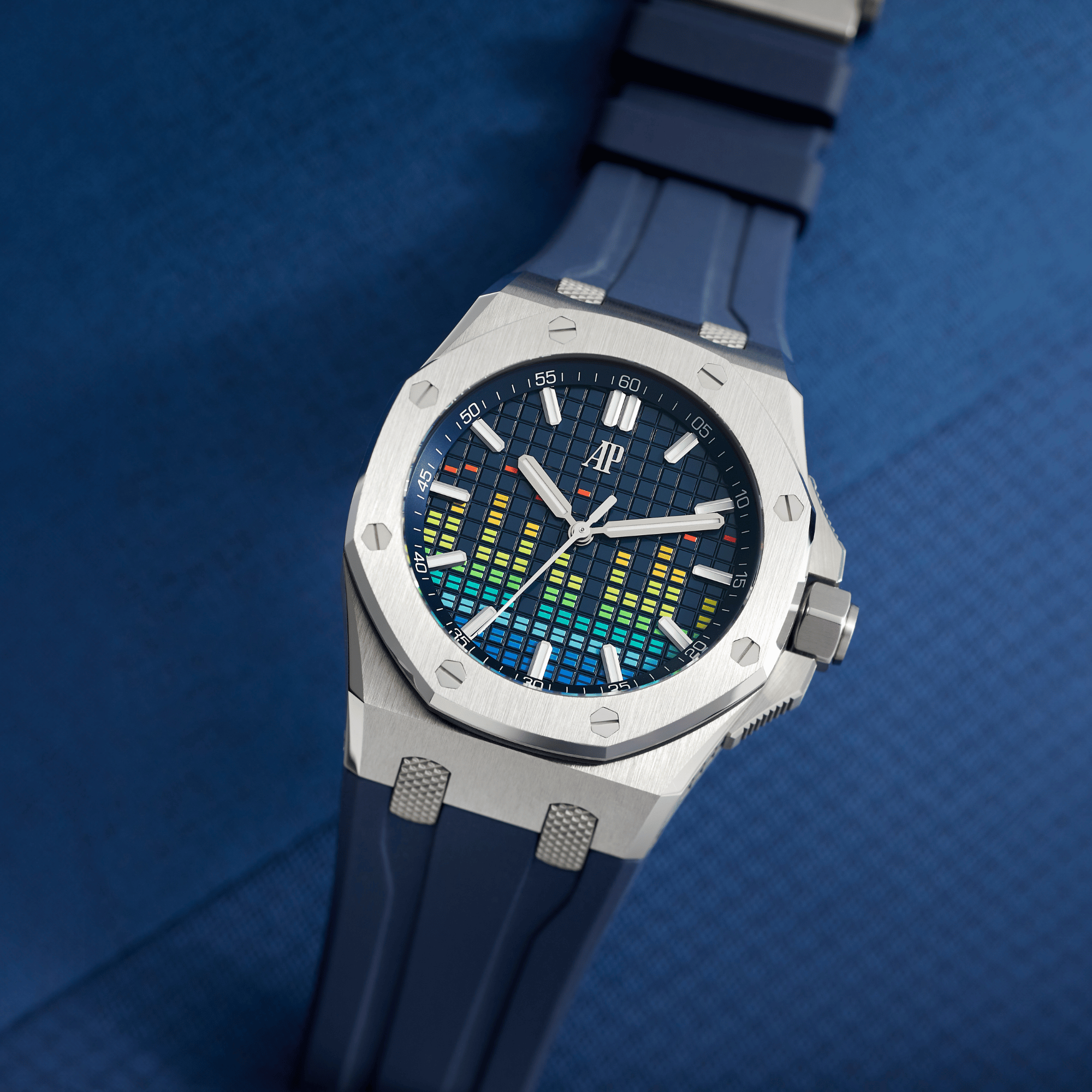 Royal Oak Offshore Music Edition Titanium Blue Dial 43mm Product Image