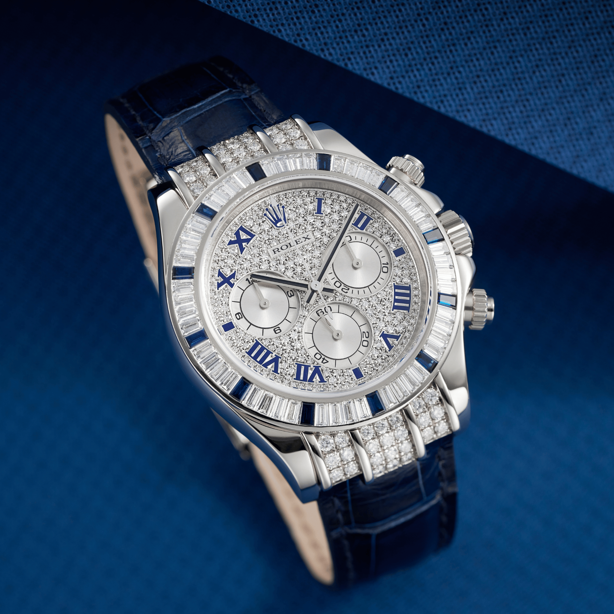 Daytona White Gold Diamond Pave Dial 40mm Product Image 11