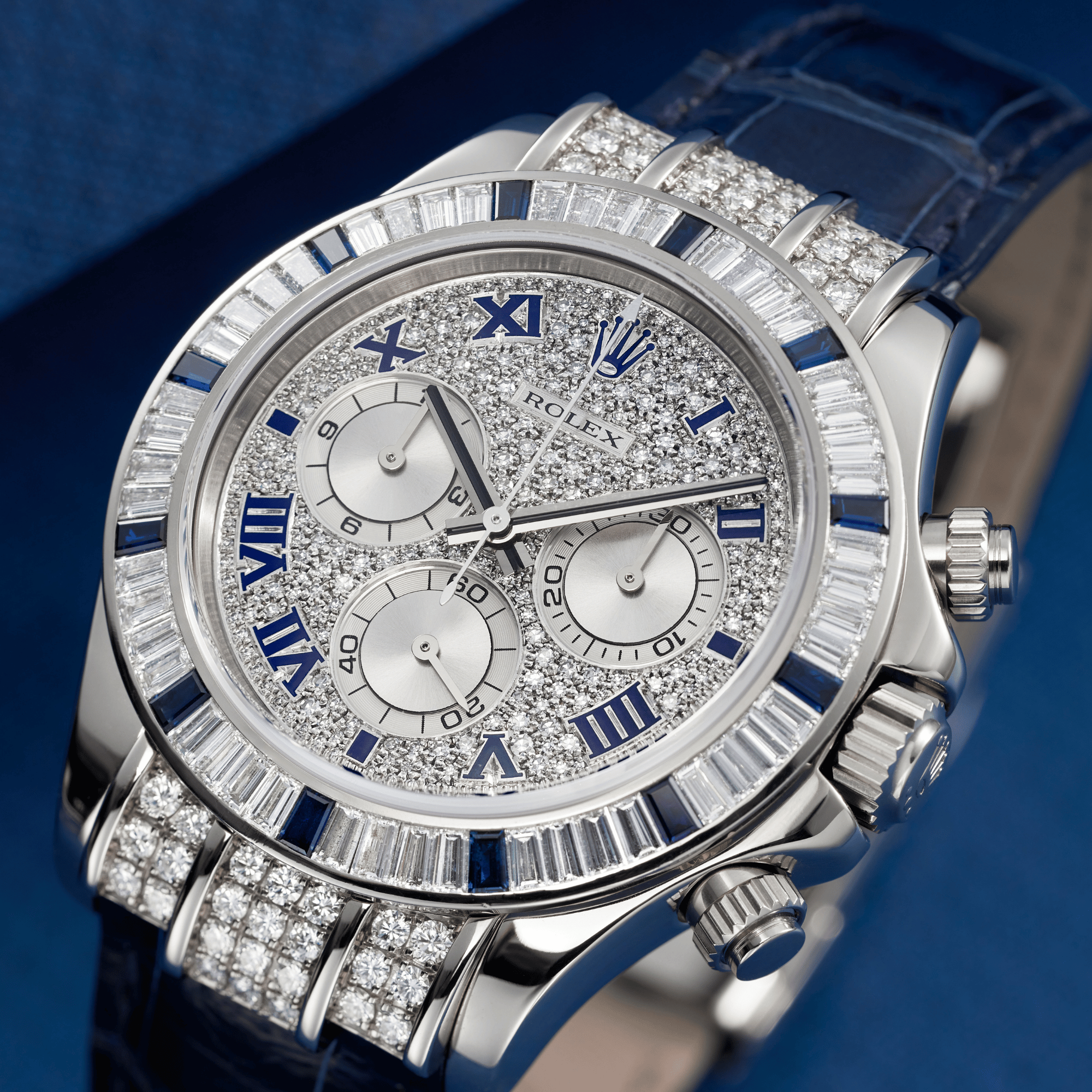Daytona White Gold Diamond Pave Dial 40mm Product Image 12