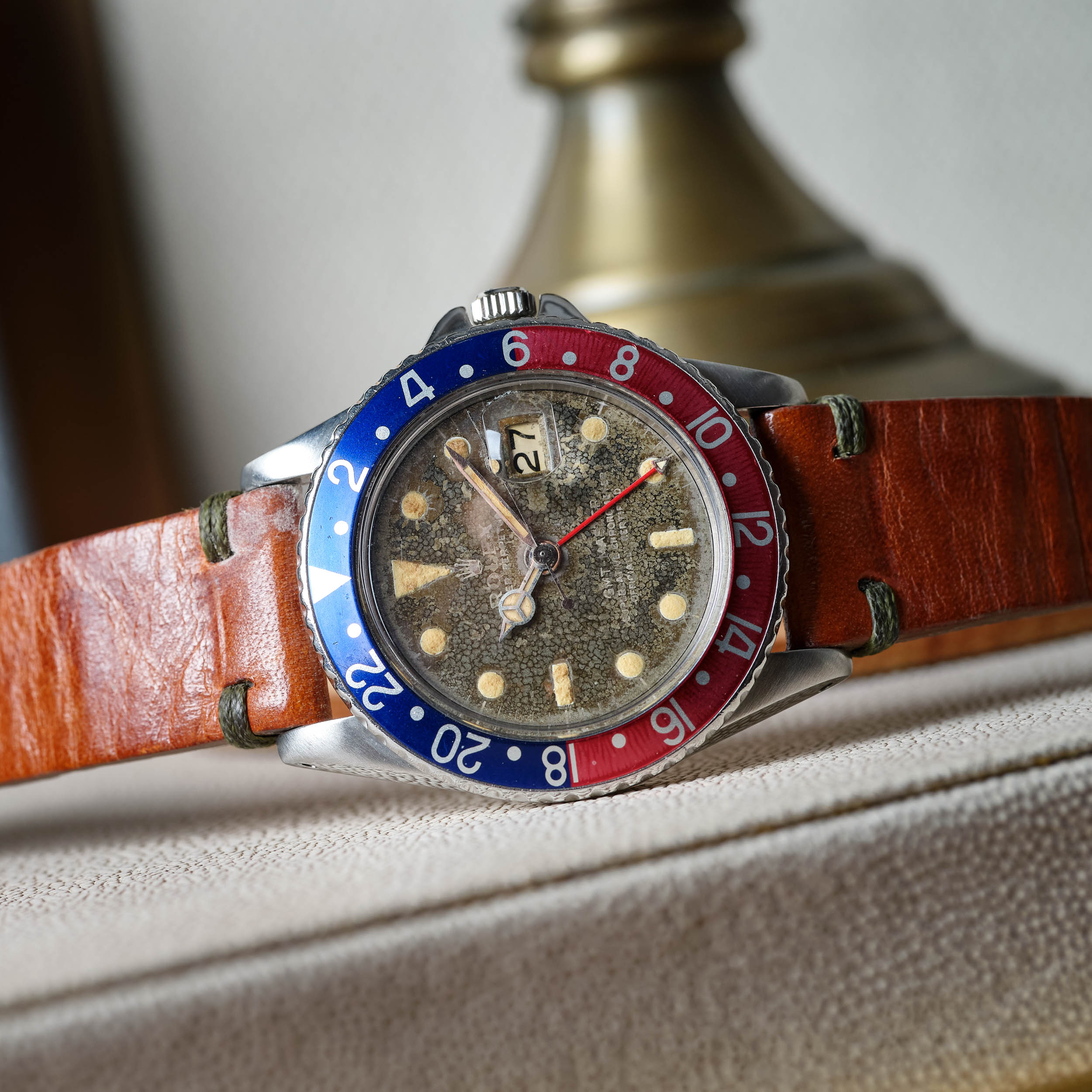 Vintage GMT Master Steel Tropical Gilt Dial 40mm Product Image