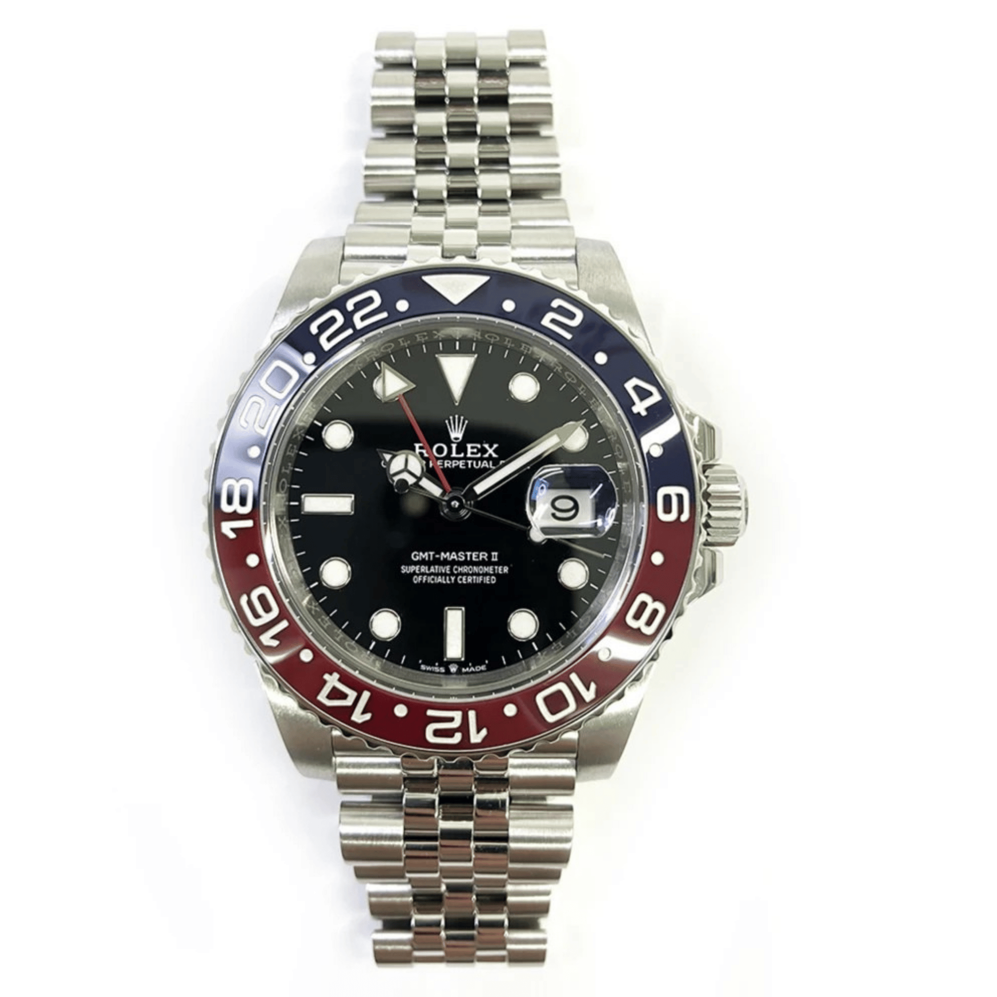 GMT-Master II Steel Jubilee Black Dial "Pepsi" 40mm Product Image 1