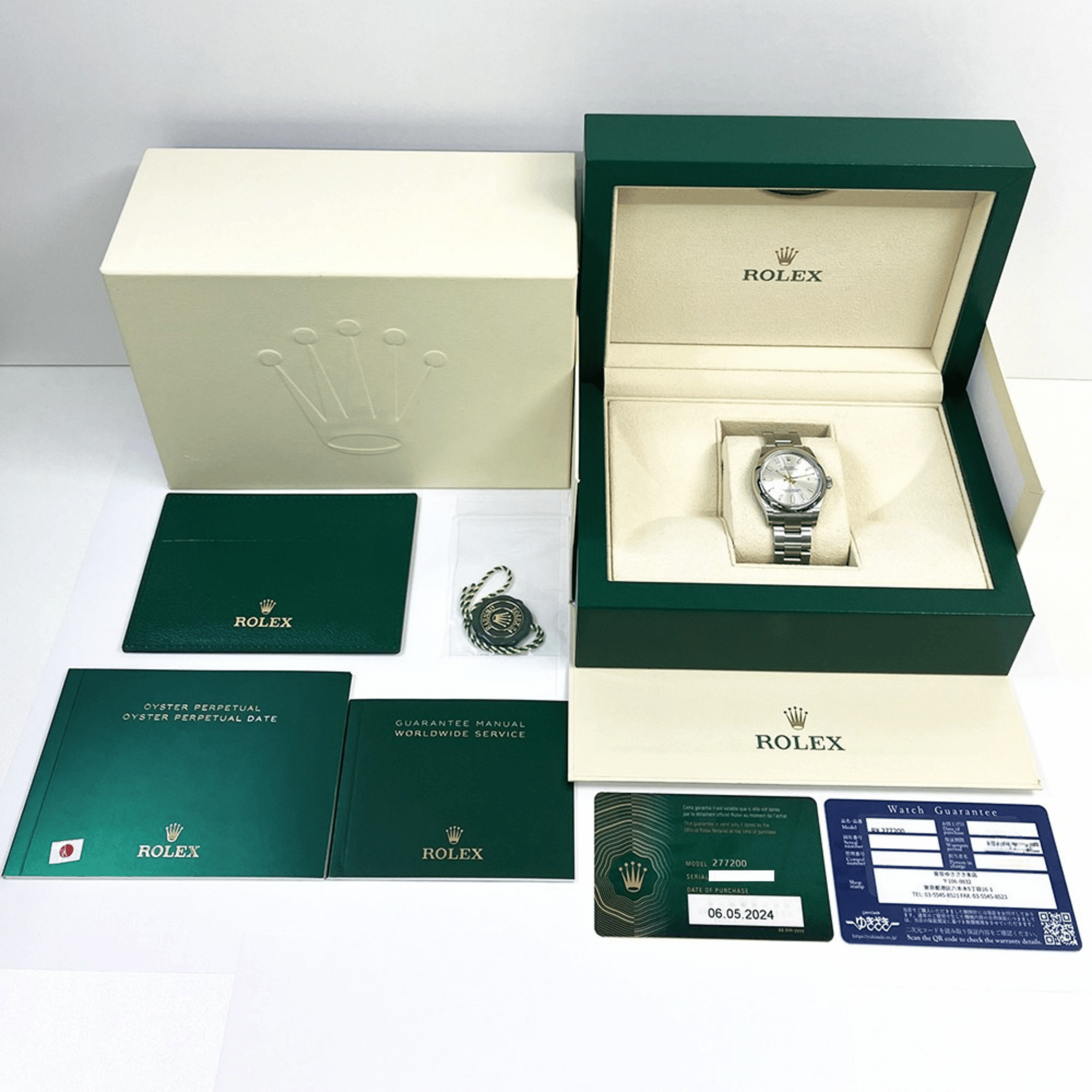 Oyster Perpetual Steel Silver Dial 31mm Product Image 6