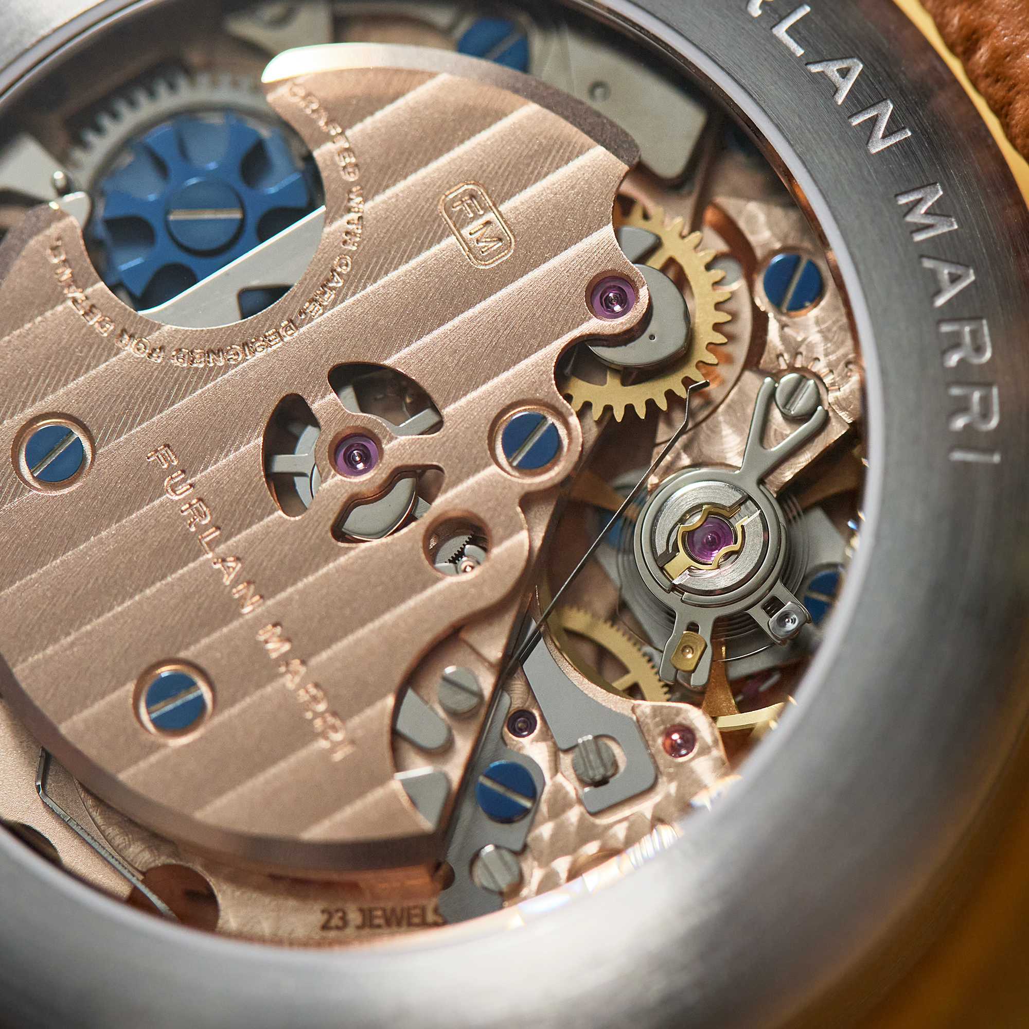 Furlan Marri x Auro x Revo - Flyback Chronographs 3188-A ‘Salmon Flyback' Product Image