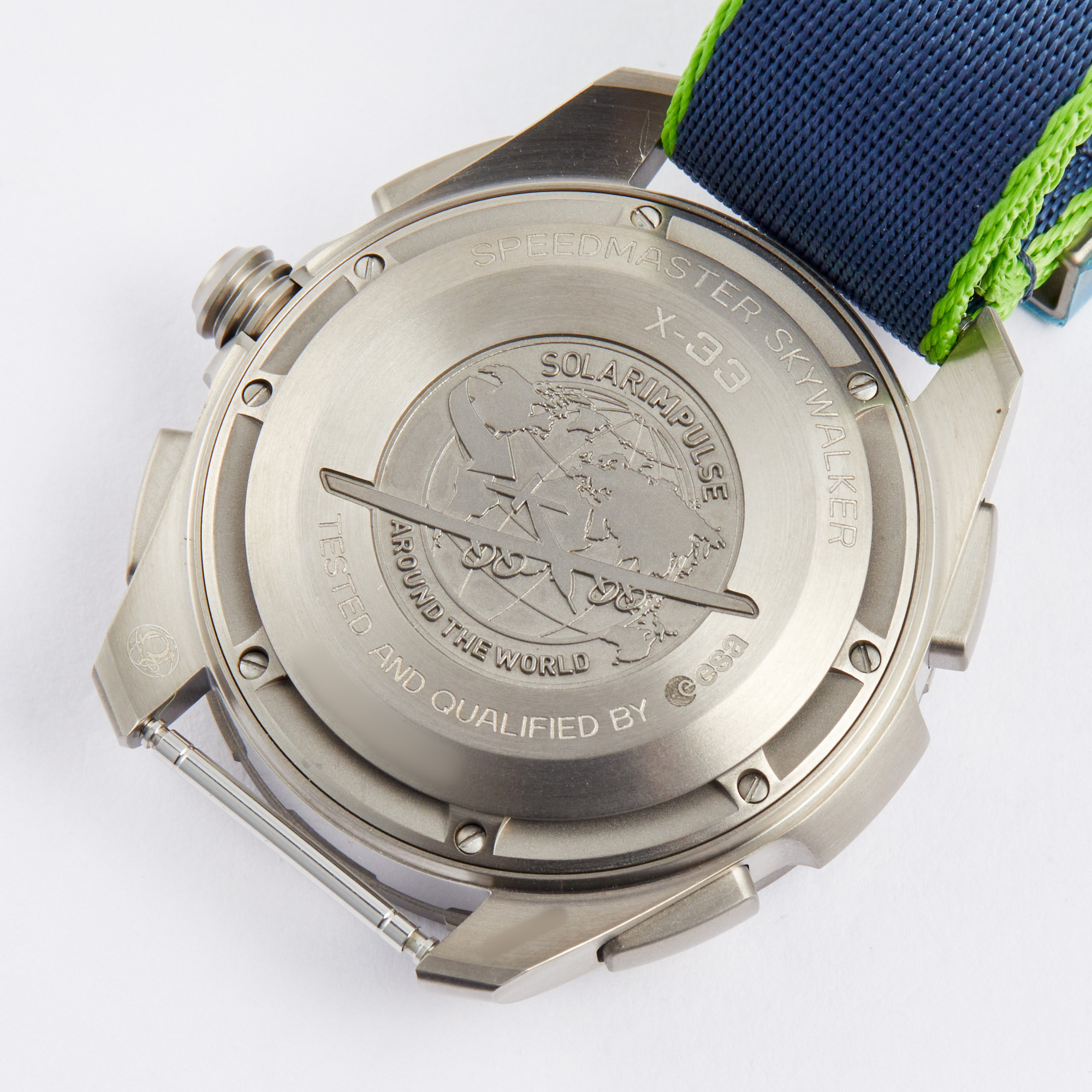 Skywalker X-33 Chronograph Titanium Blue Dial 45mm Product Image 6