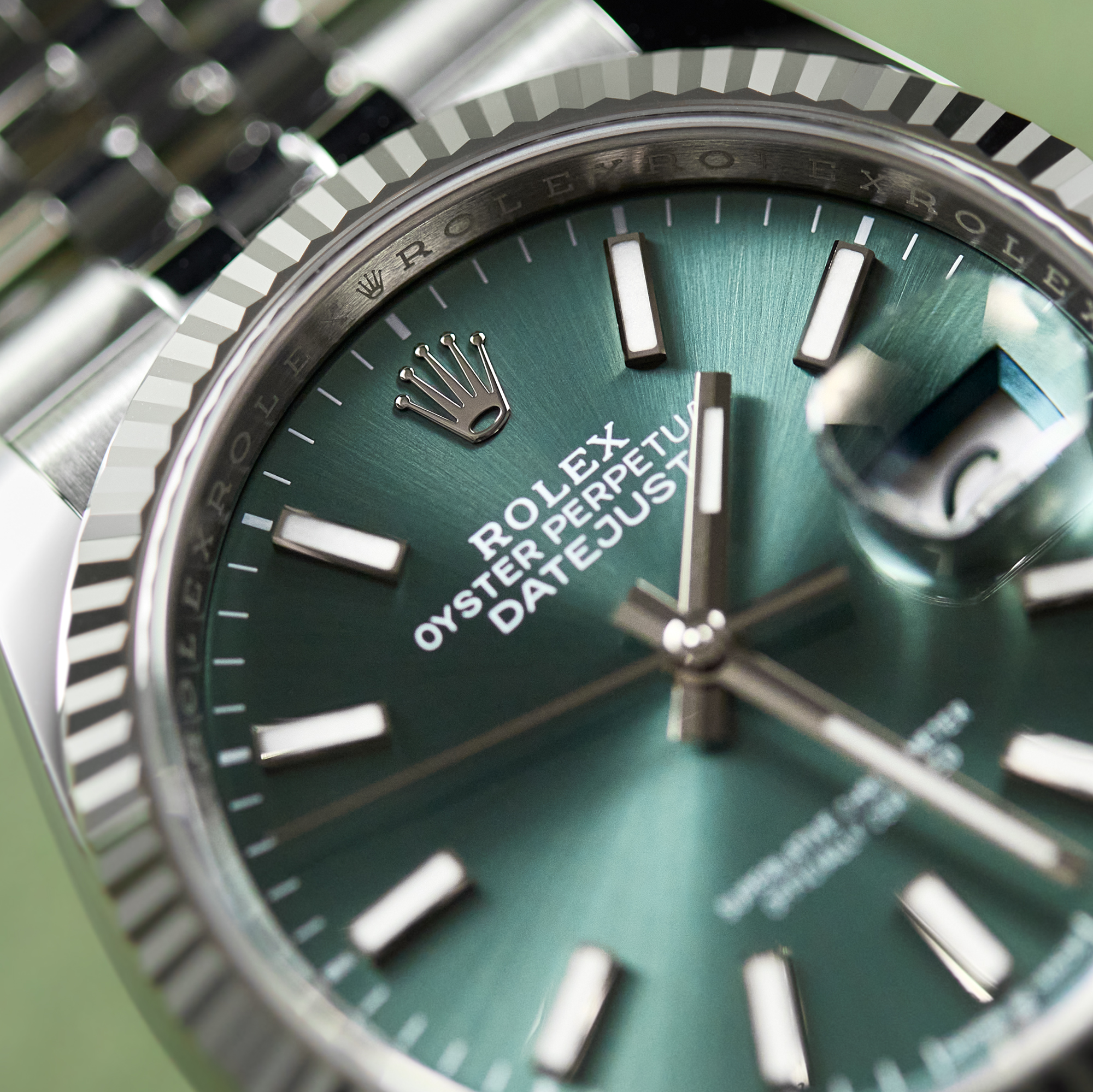 Datejust Steel Jubilee Green Dial 36mm Product Image