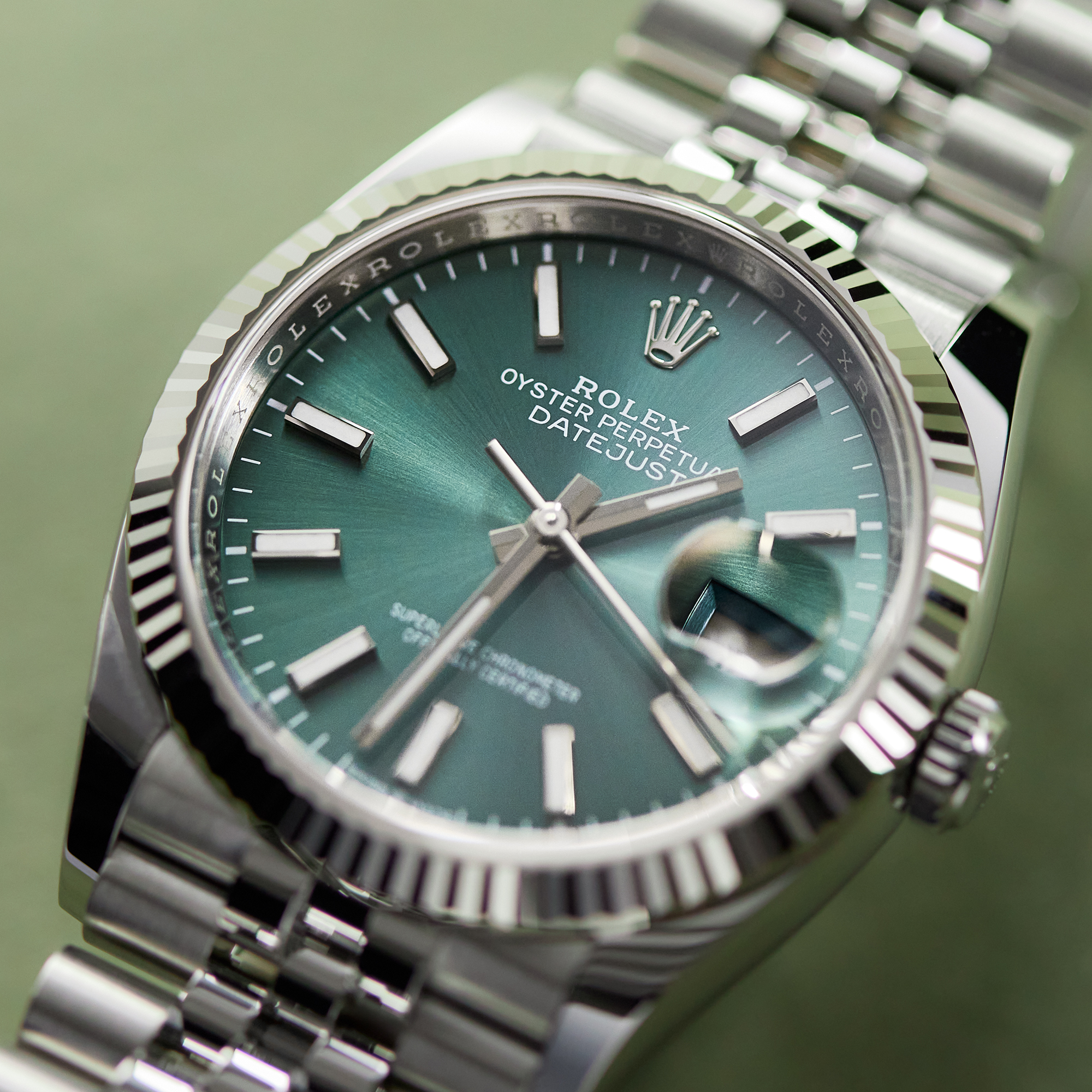 Datejust Steel Jubilee Green Dial 36mm Product Image